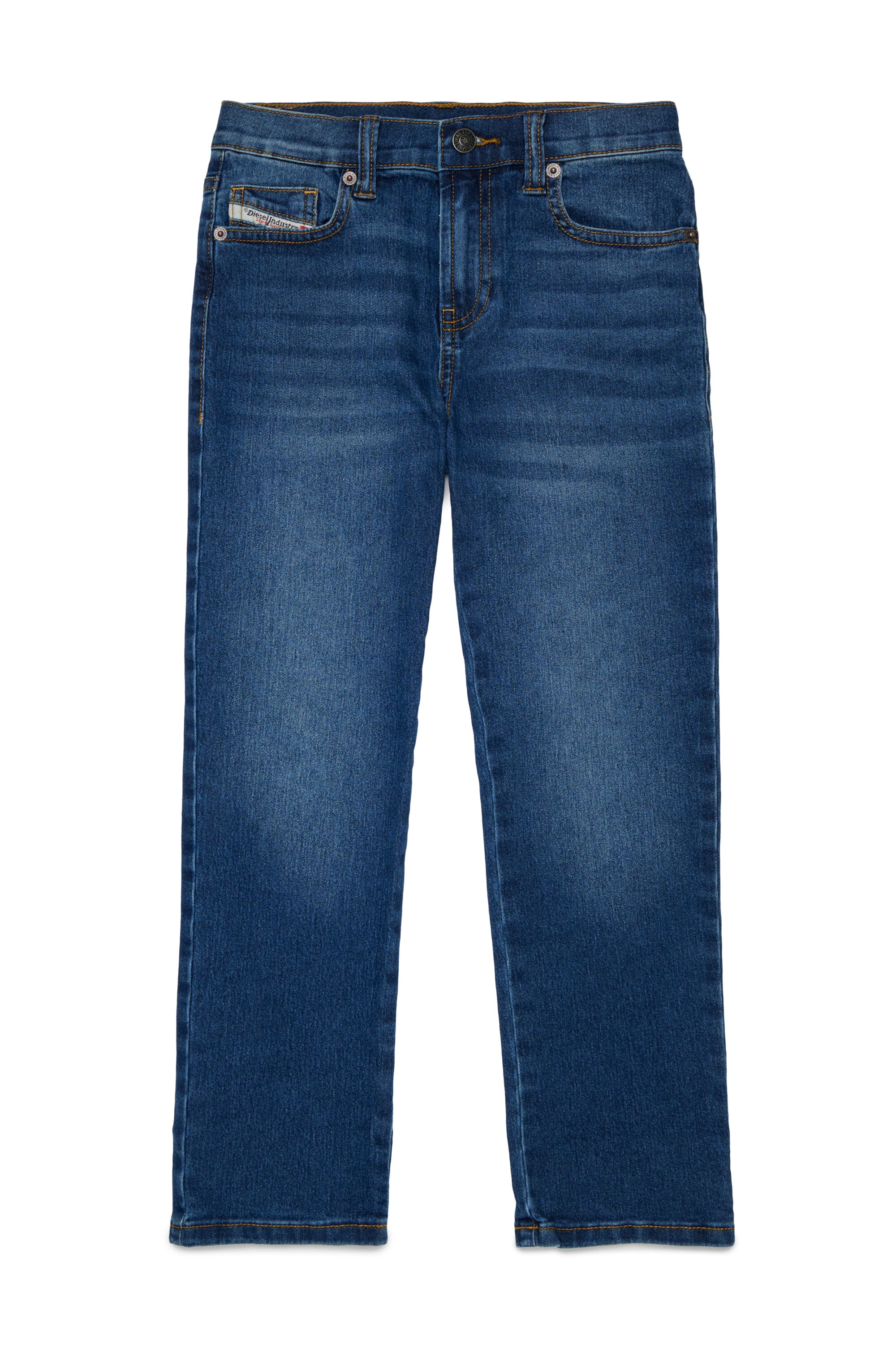 Medium blue regular fit jeans