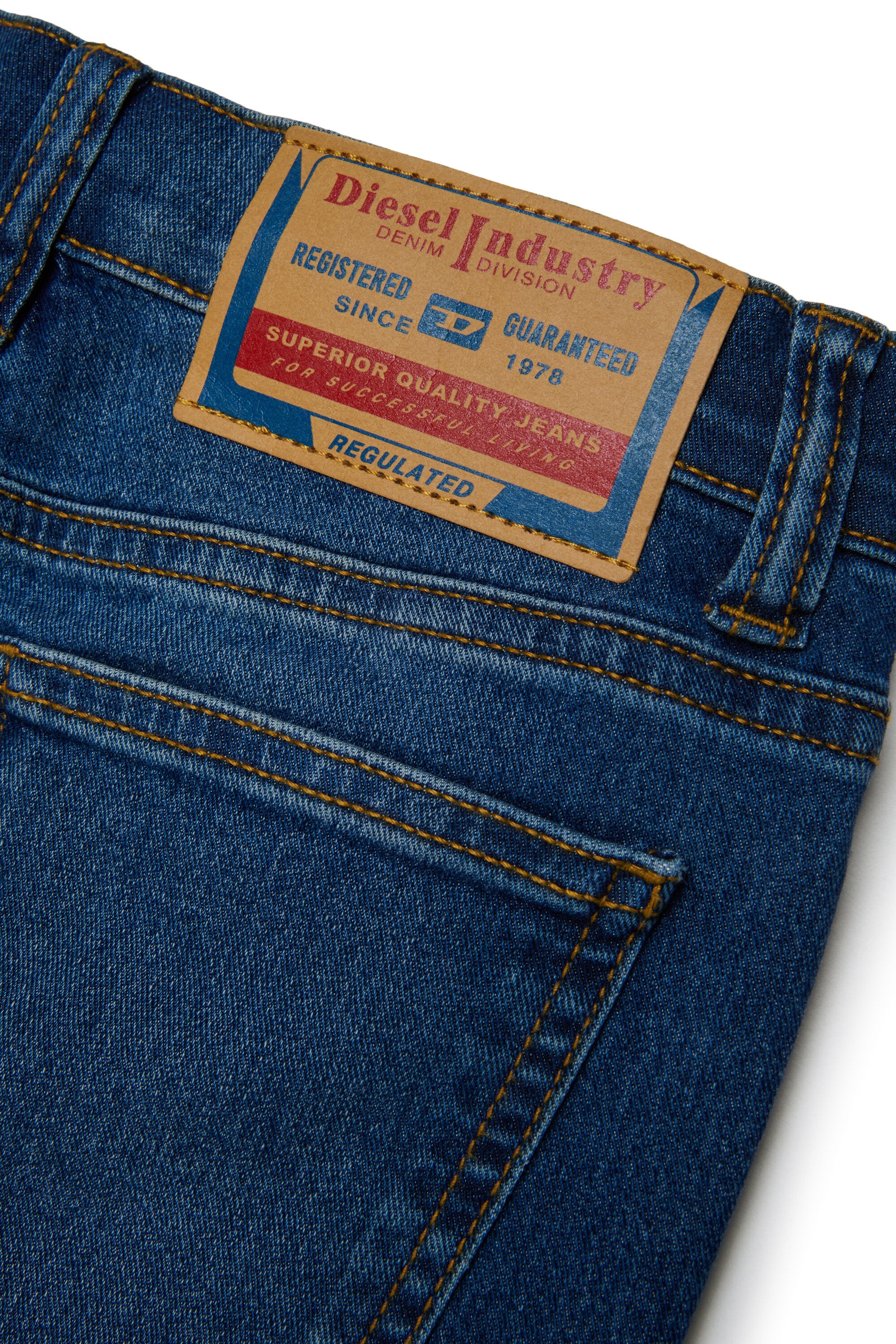 Medium blue regular fit jeans
