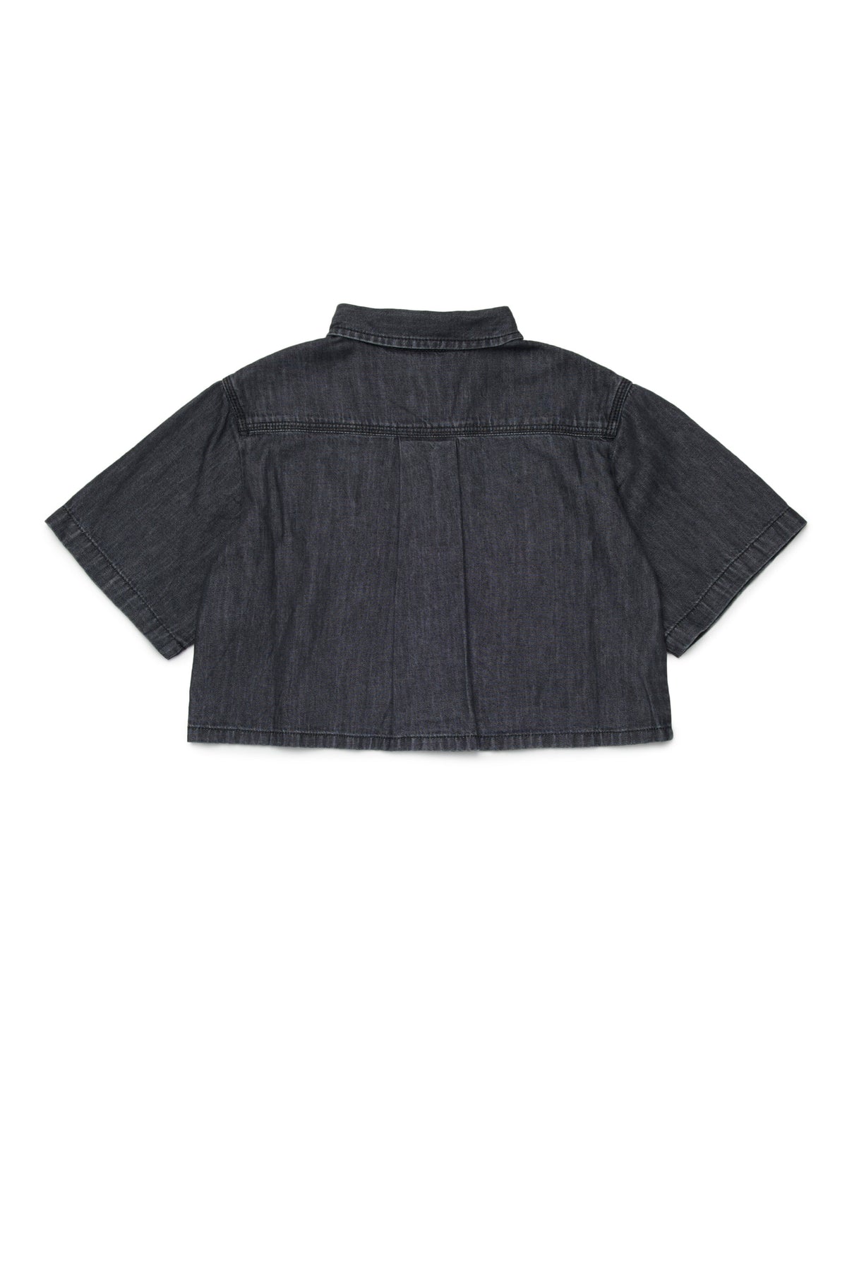Short-sleeved shirt with logo