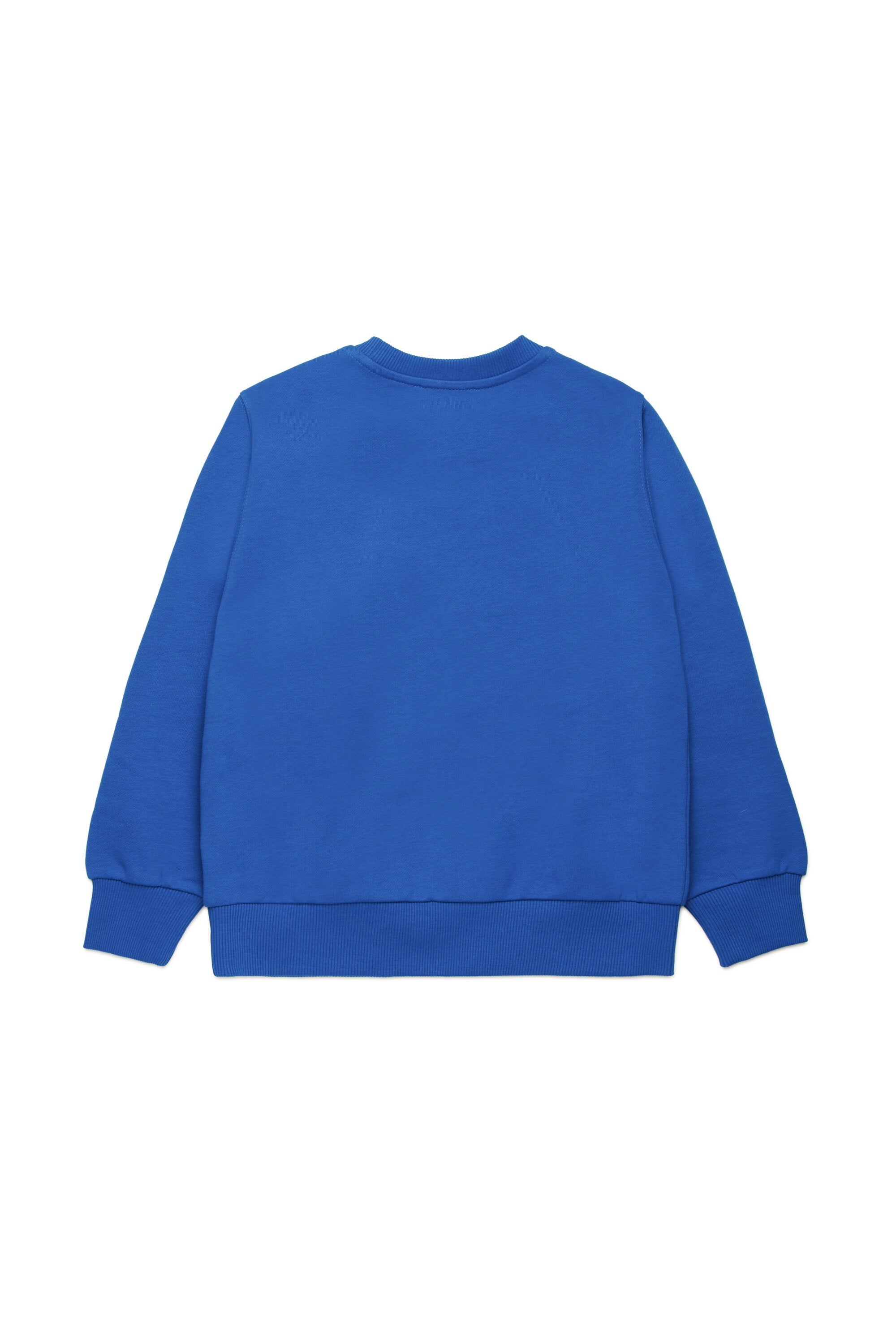 Crew-neck sweatshirt with patch