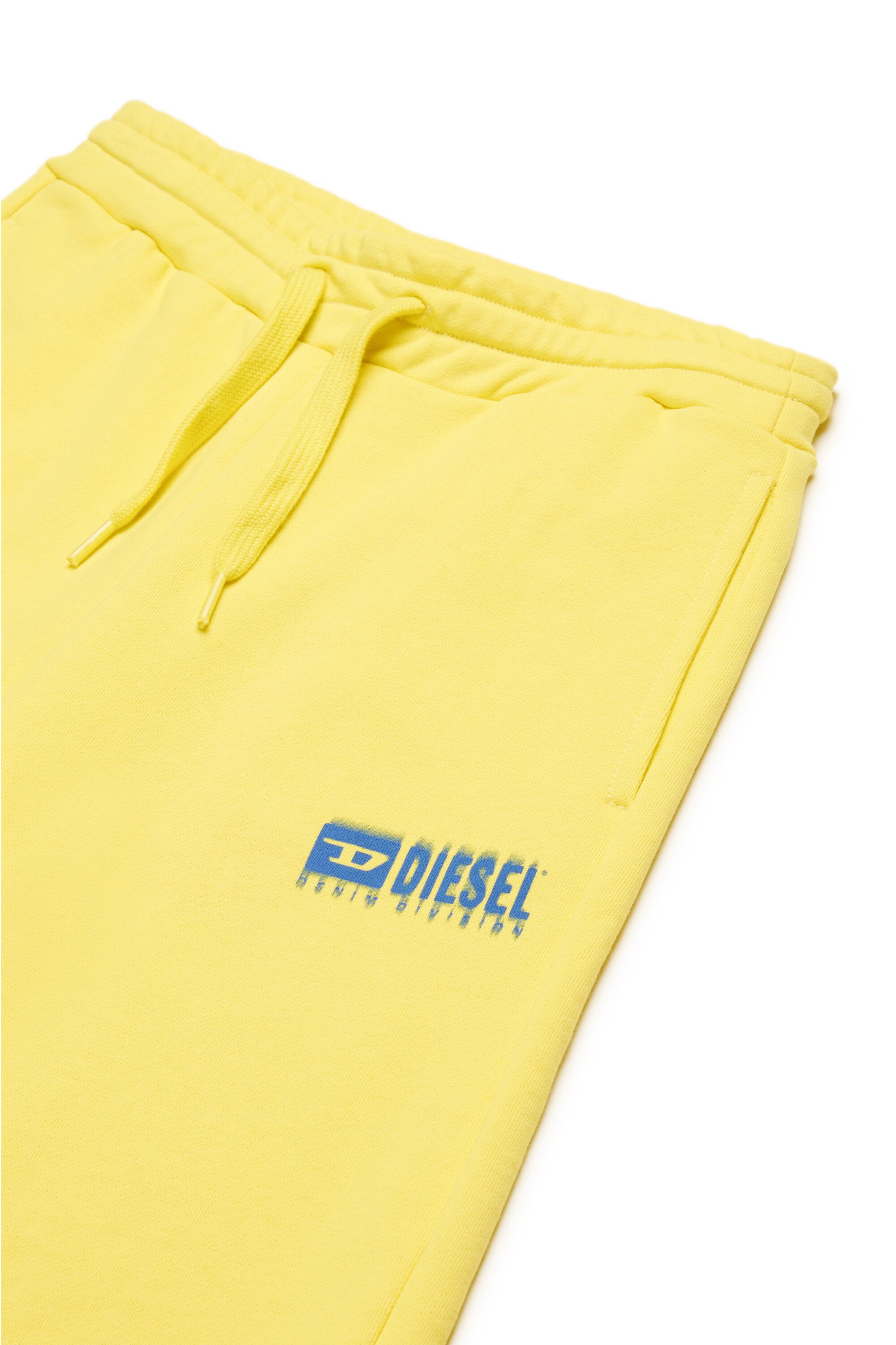 Fleece shorts with logo
