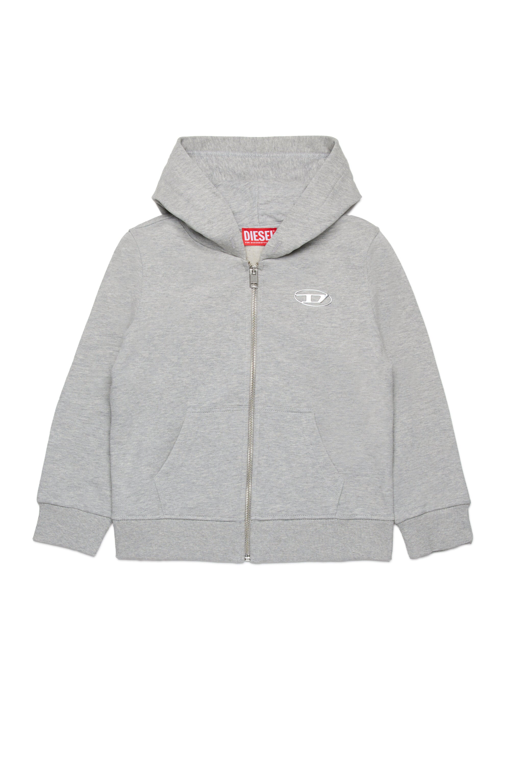Hooded sweatshirt with Oval D logo