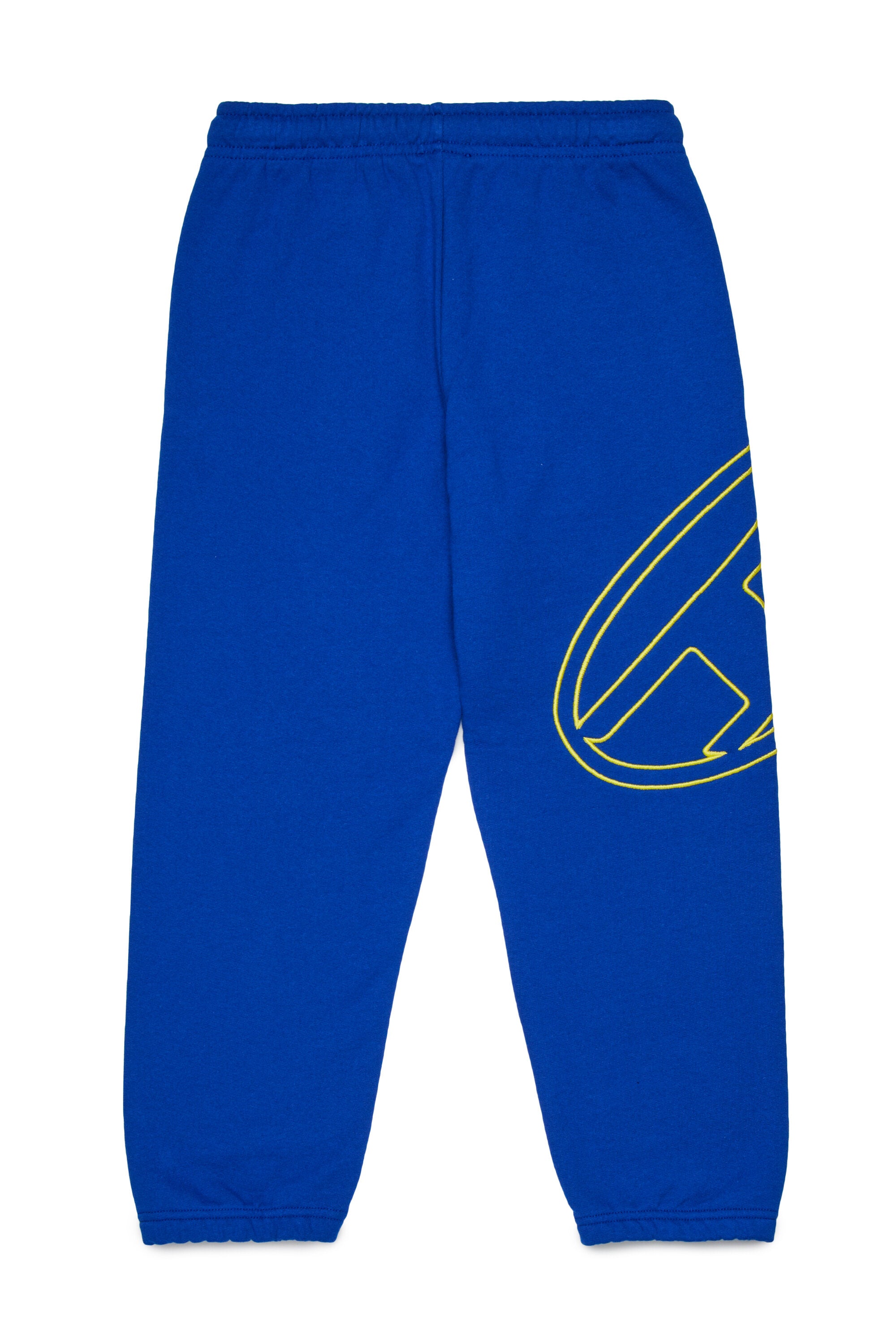 Fleece jogger pants with maxi Oval D logo