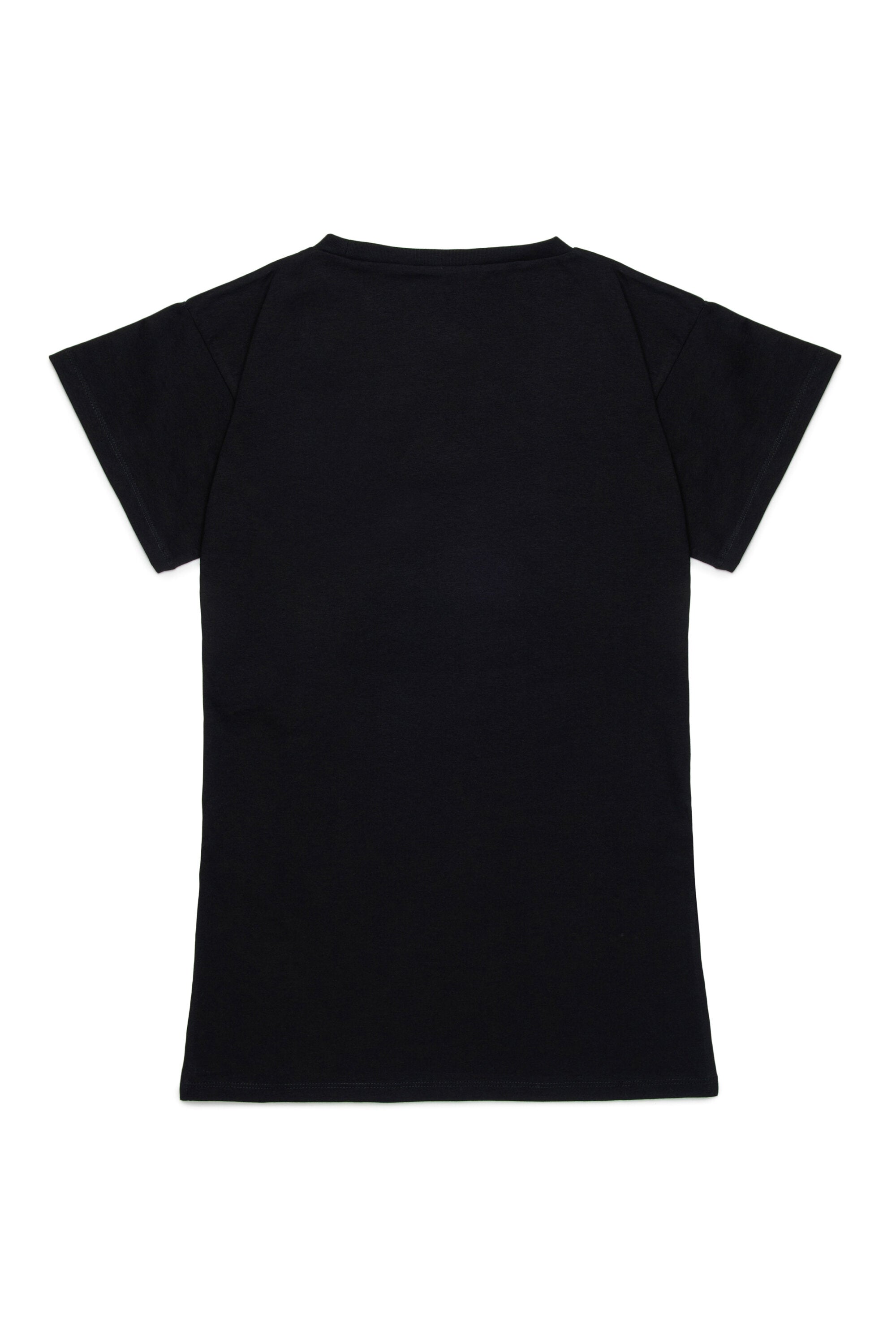 Cover-up dress with institutional logo