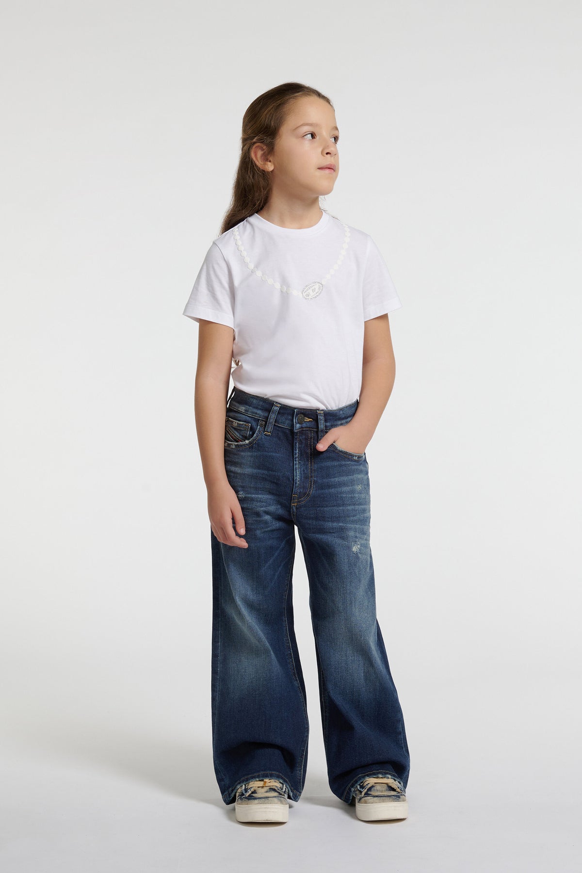 Loose fit jeans in medium blue wash - D-Argjx