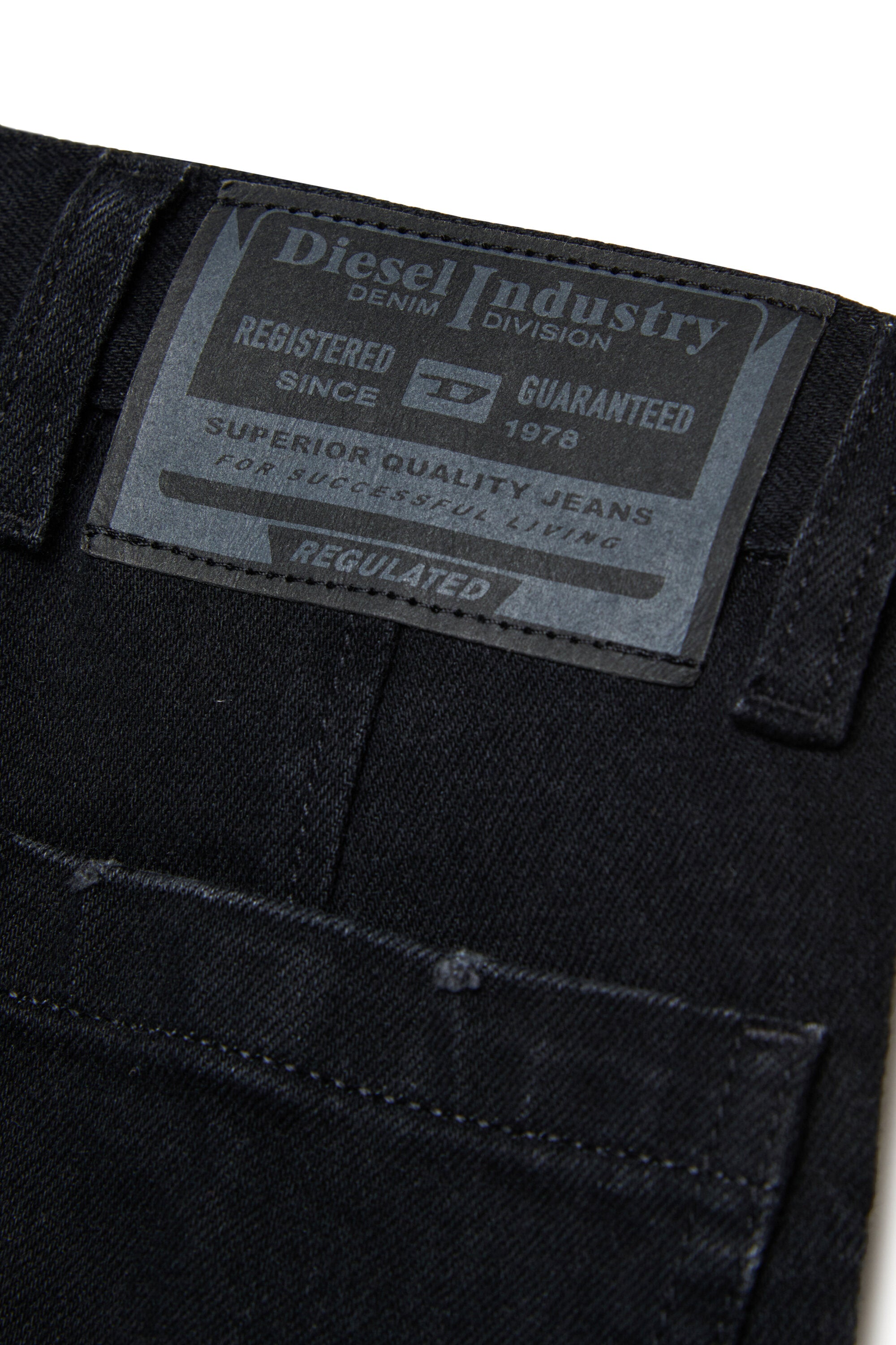 Black relaxed jeans - D-Dave Cargo