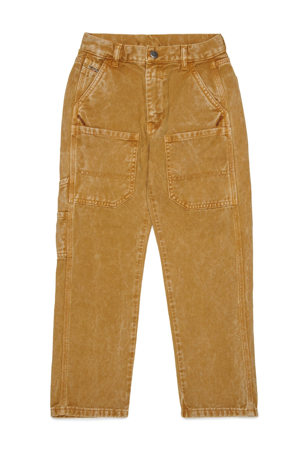 Regular fit jeans with washed effect - D-Berr