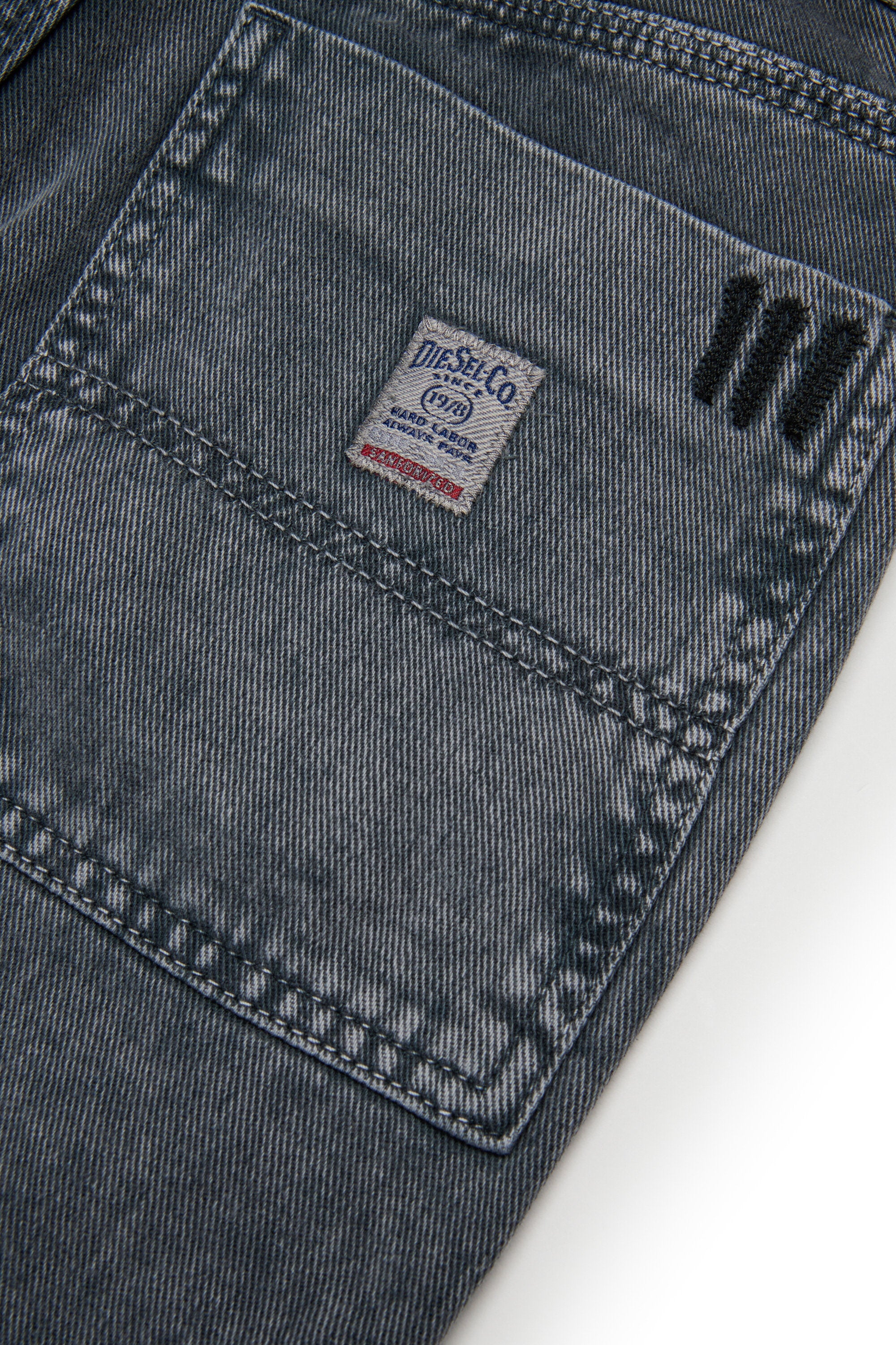 Regular fit jeans with washed effect - D-Berr