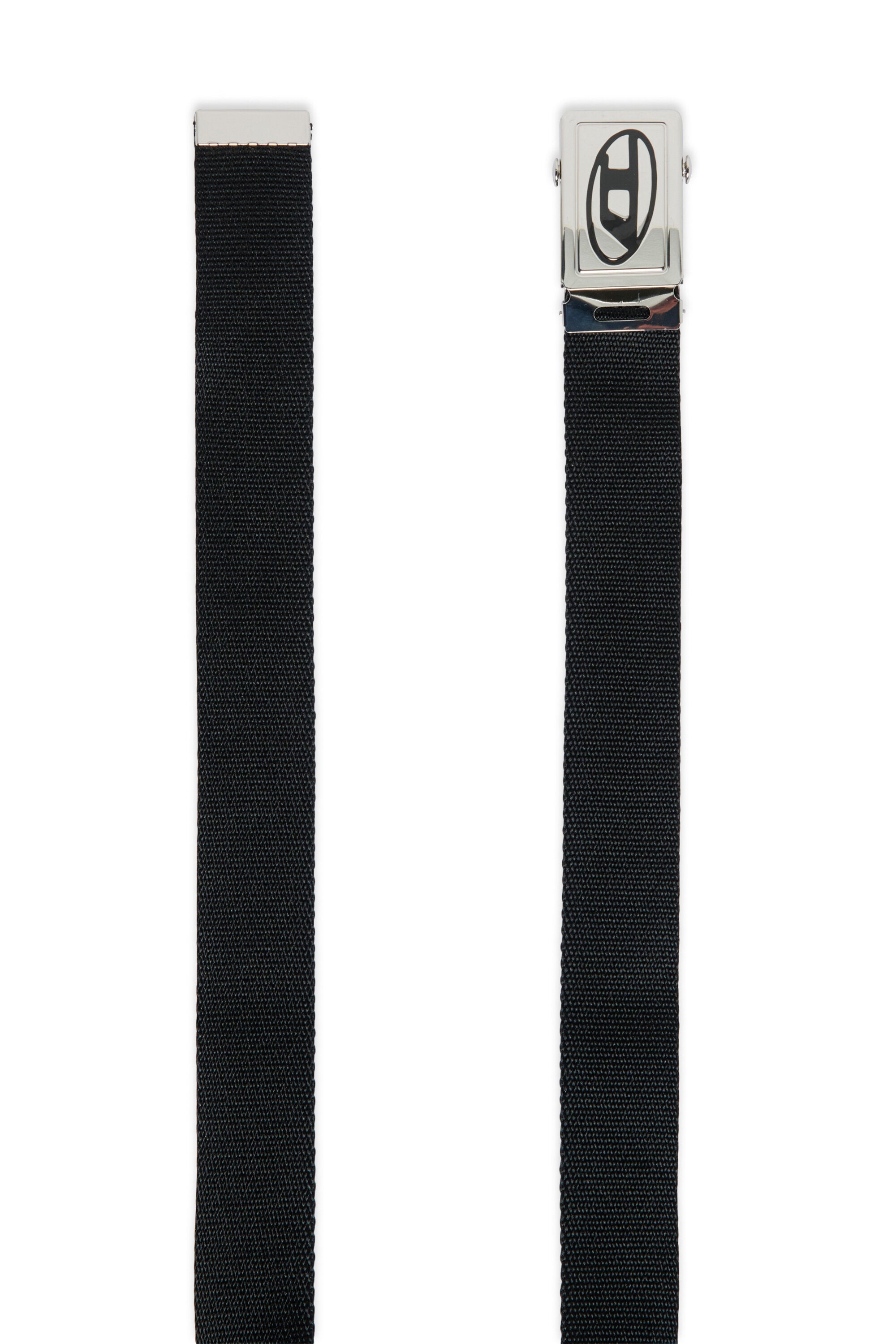 Oval D branded canvas belt