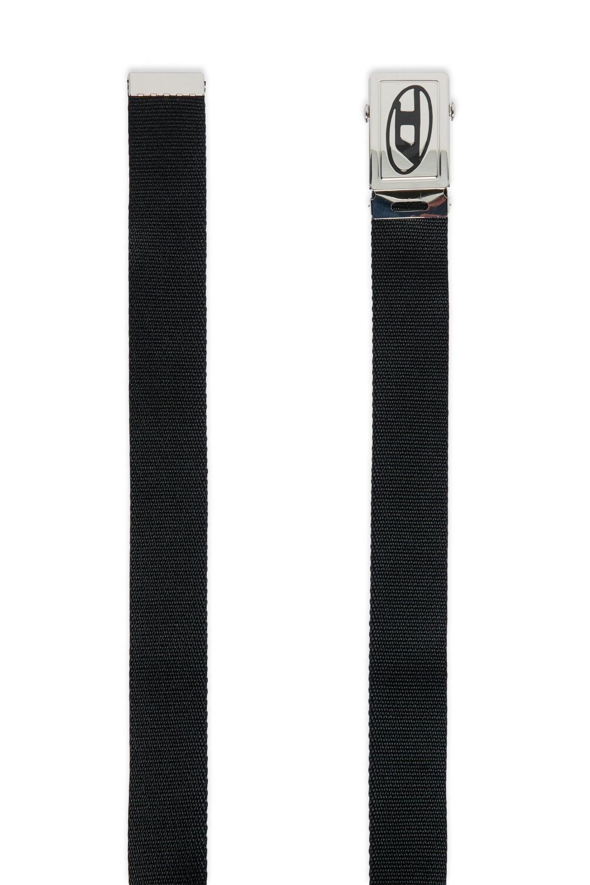 Oval D branded canvas belt