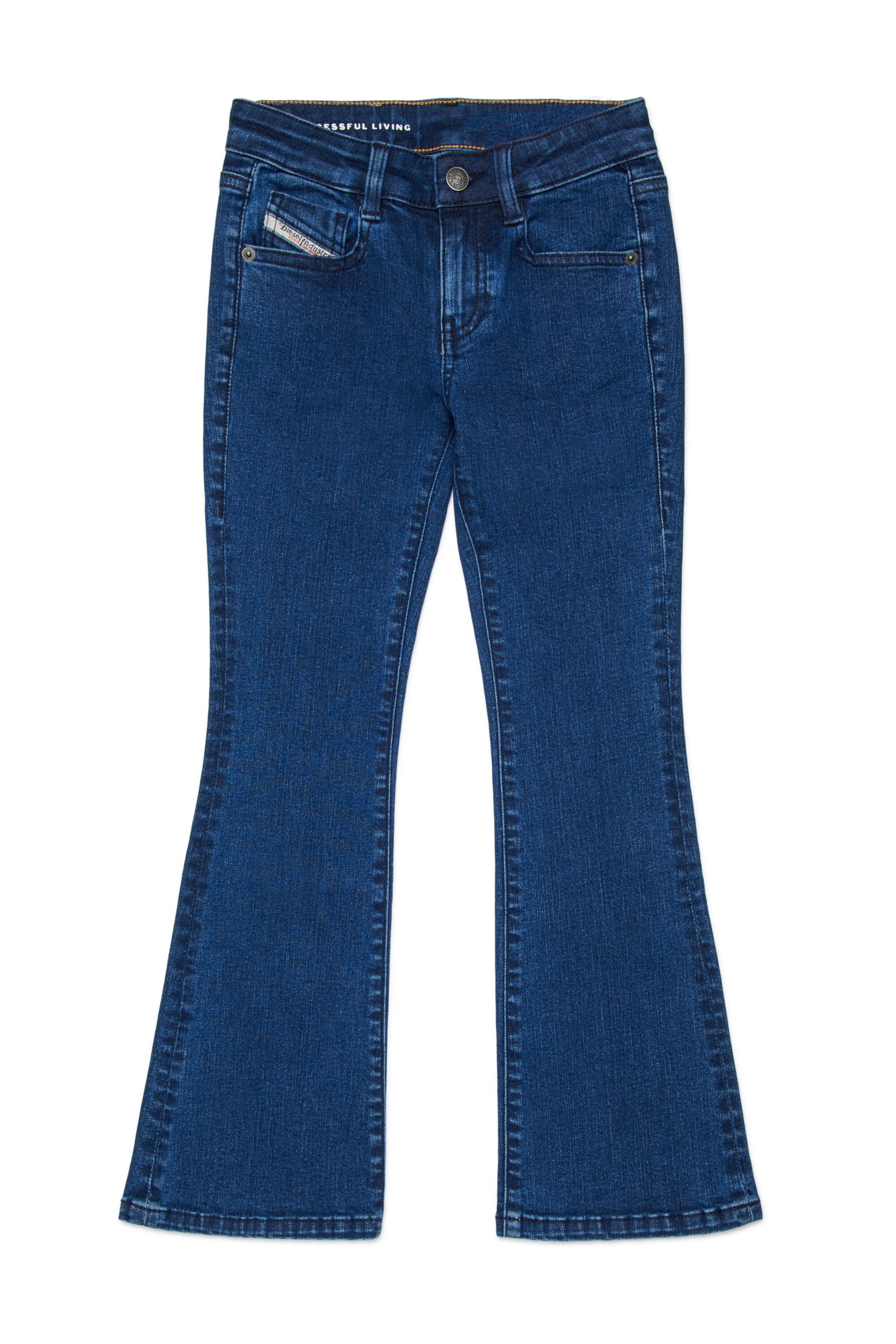 Medium blue bootcut flare fit jeans - D-Arry