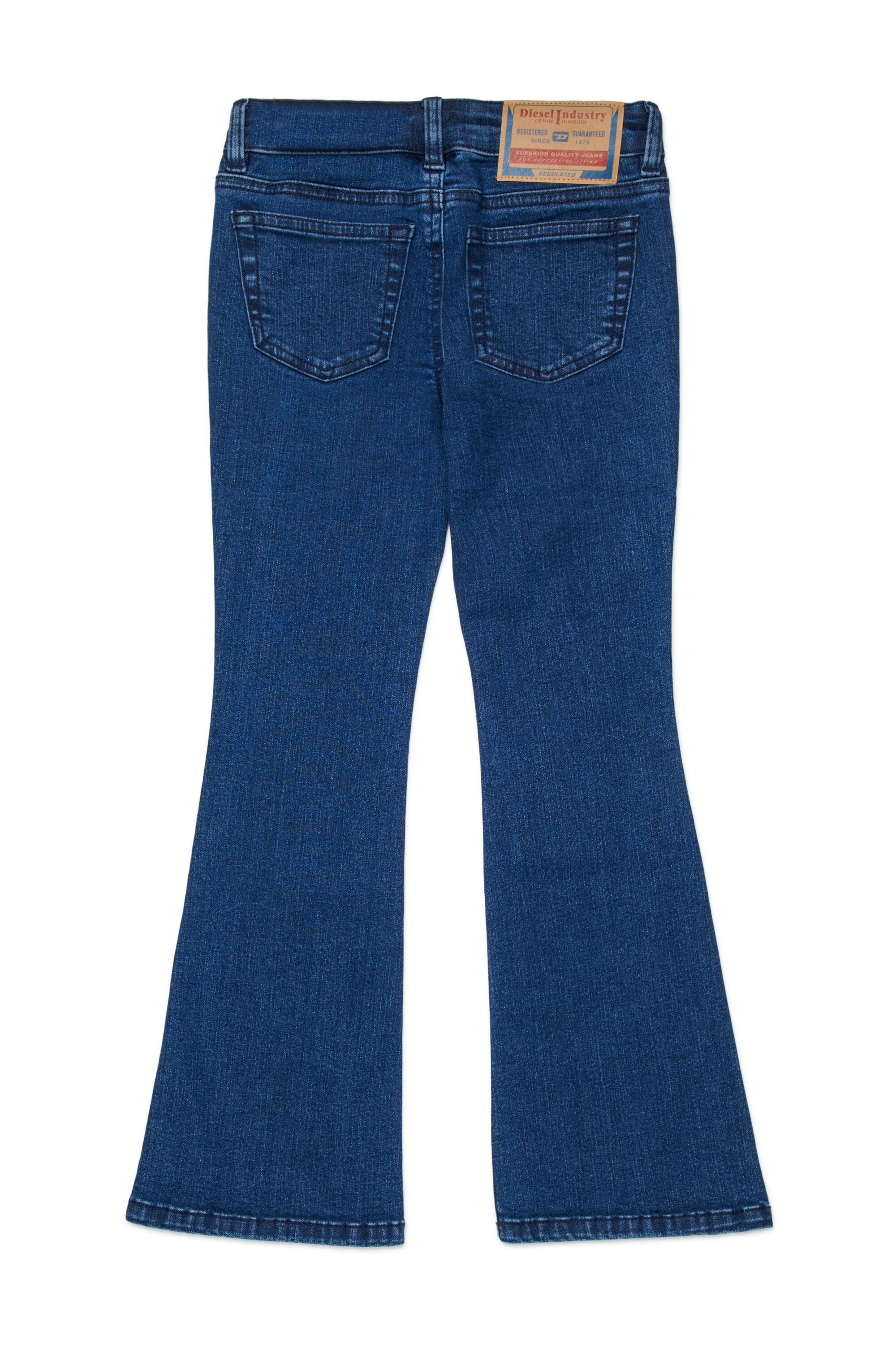 Medium blue bootcut flare fit jeans - D-Arry