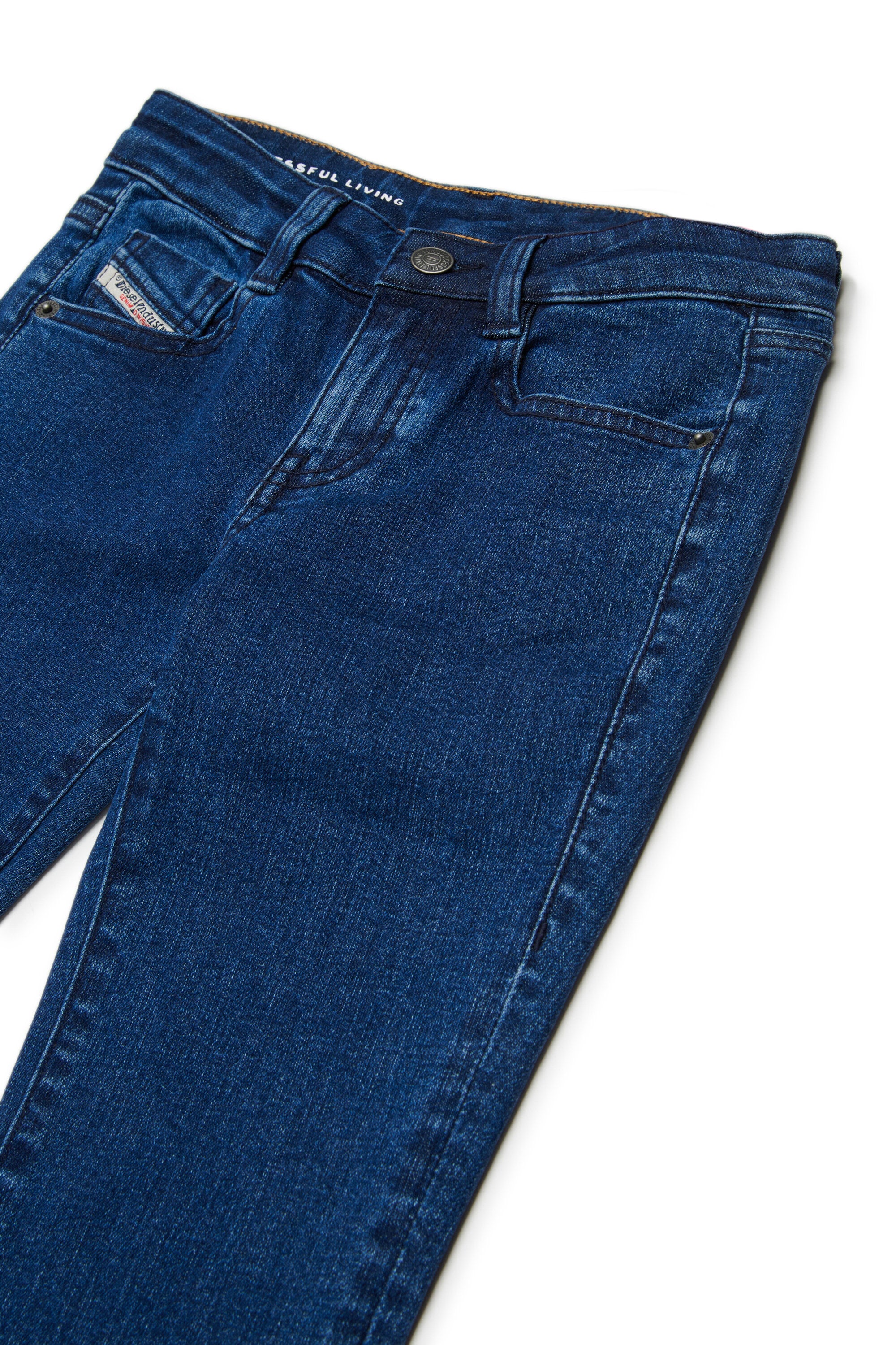 Medium blue bootcut flare fit jeans - D-Arry