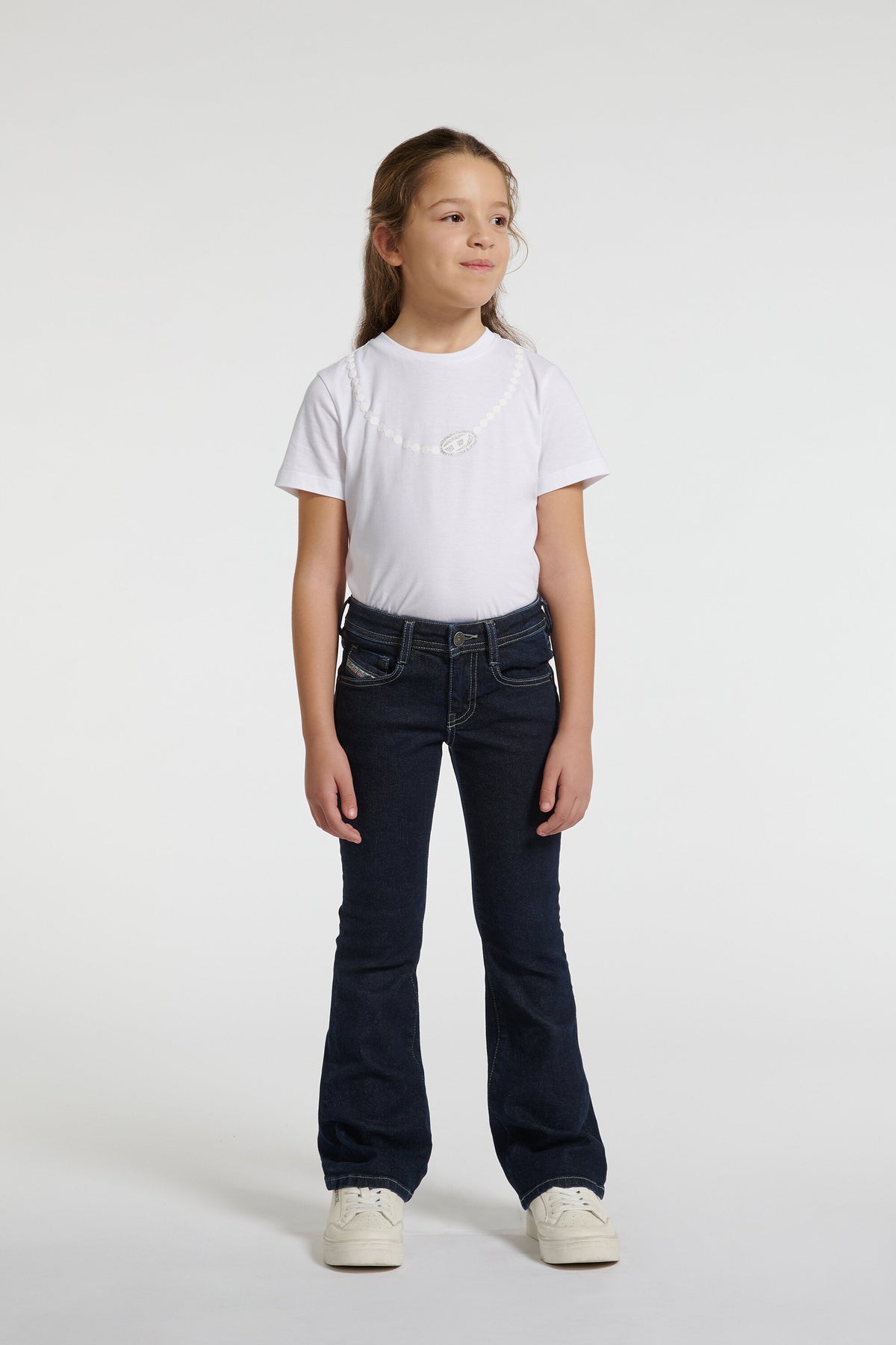 Dark blue bootcut jeans - D-Arry