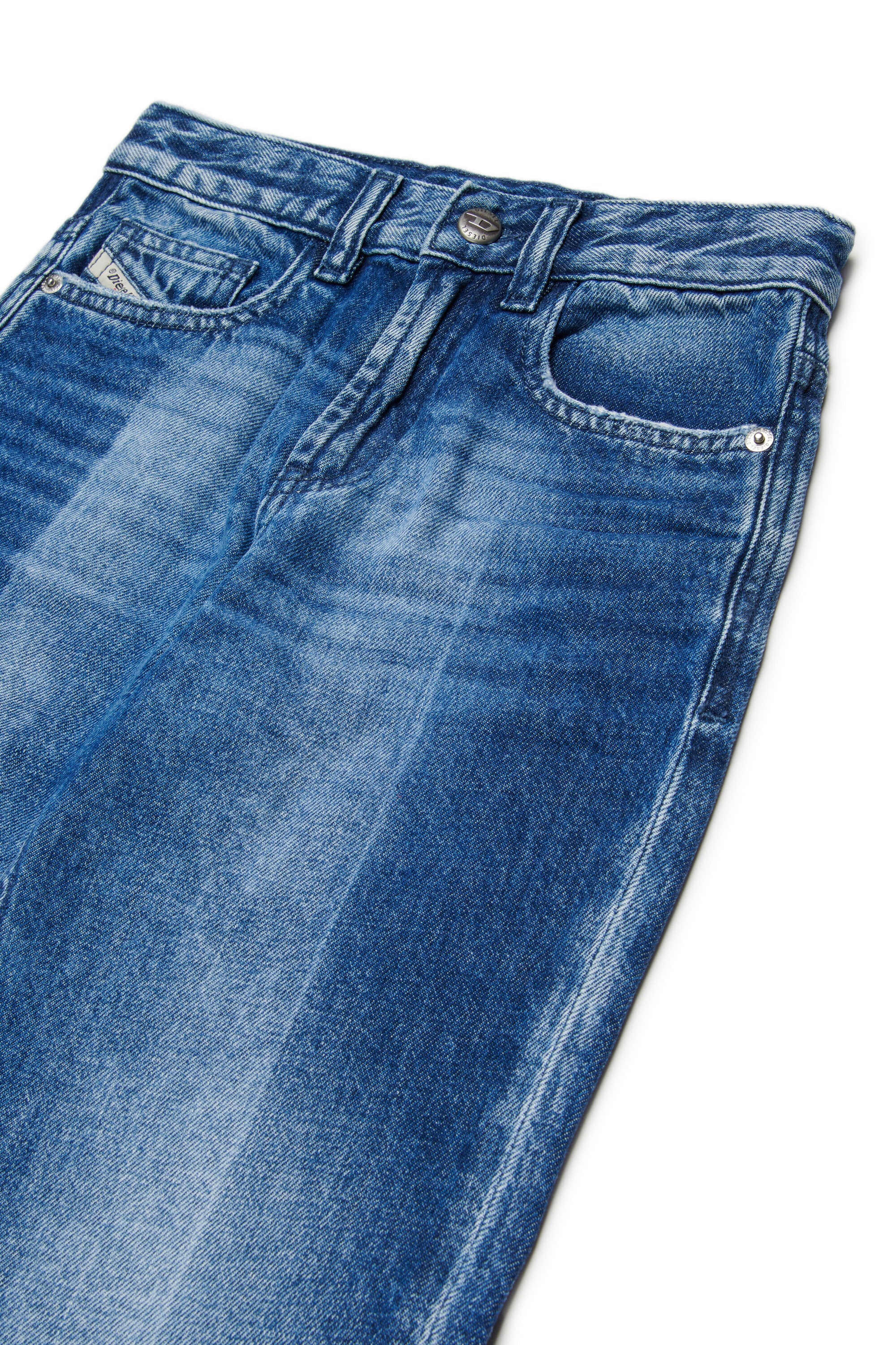 Relaxed fit jeans light blue wash - D-Maki