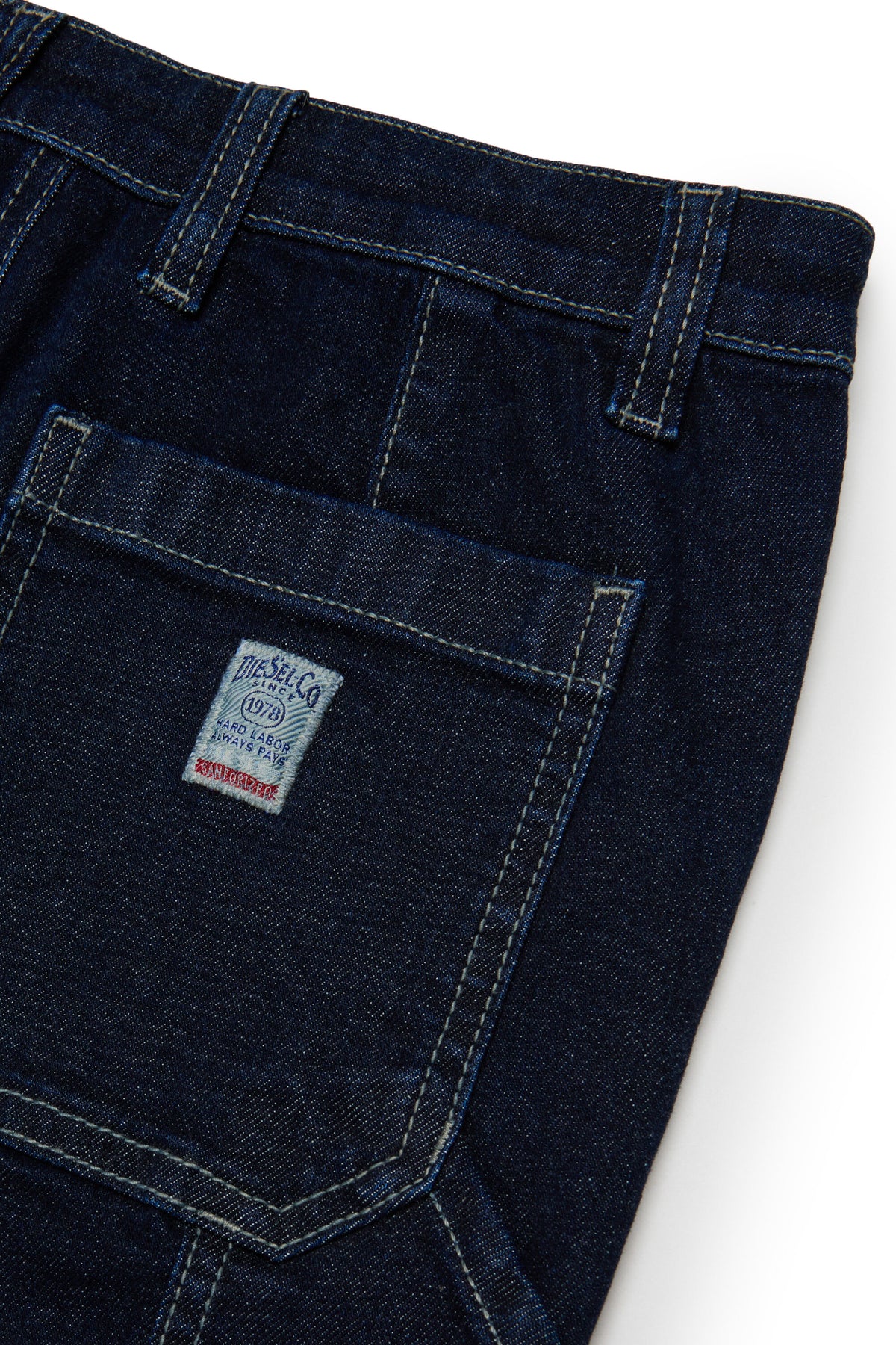 Dark blue relaxed fit jeans - D-Bart