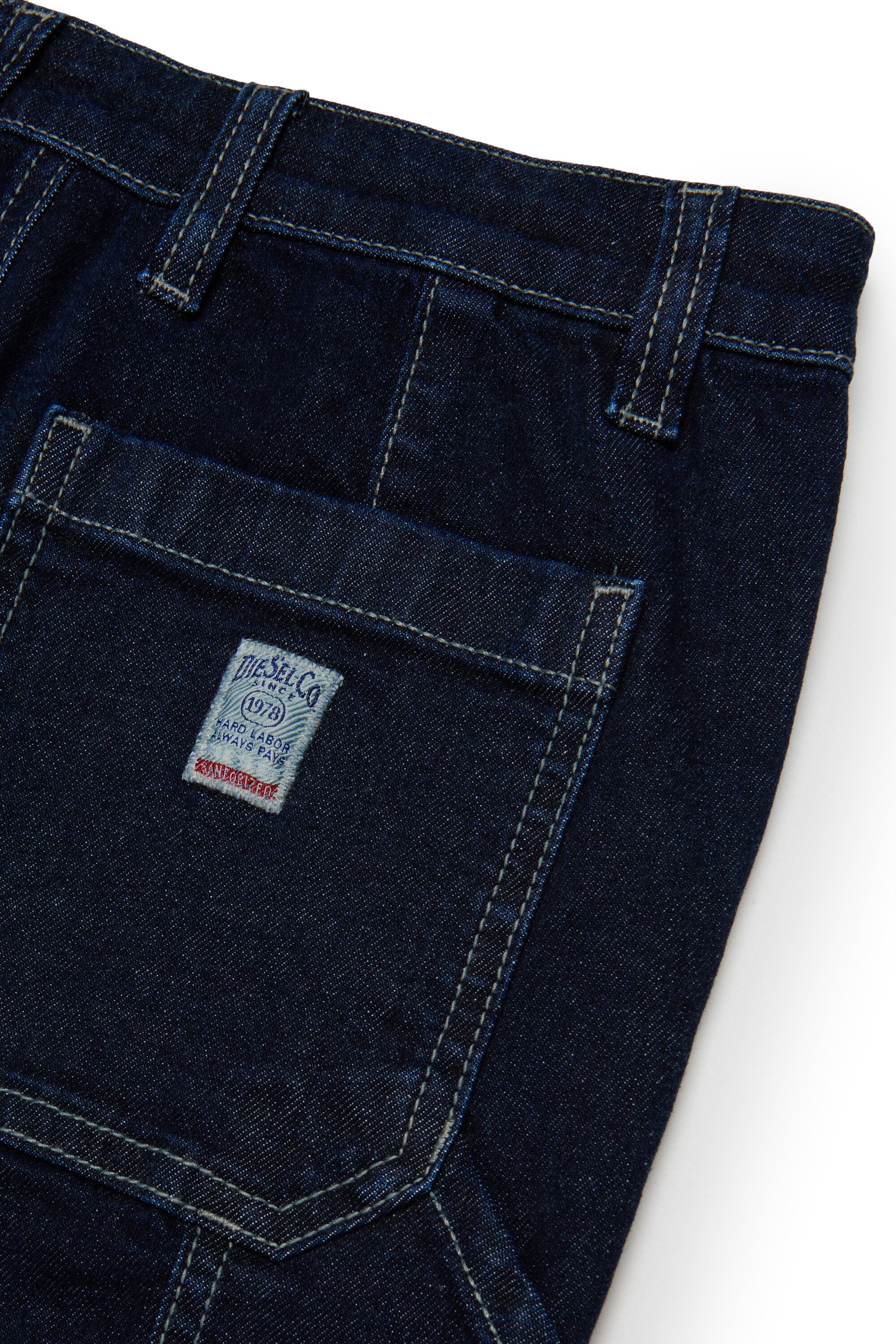 Dark blue relaxed fit jeans - D-Bart
