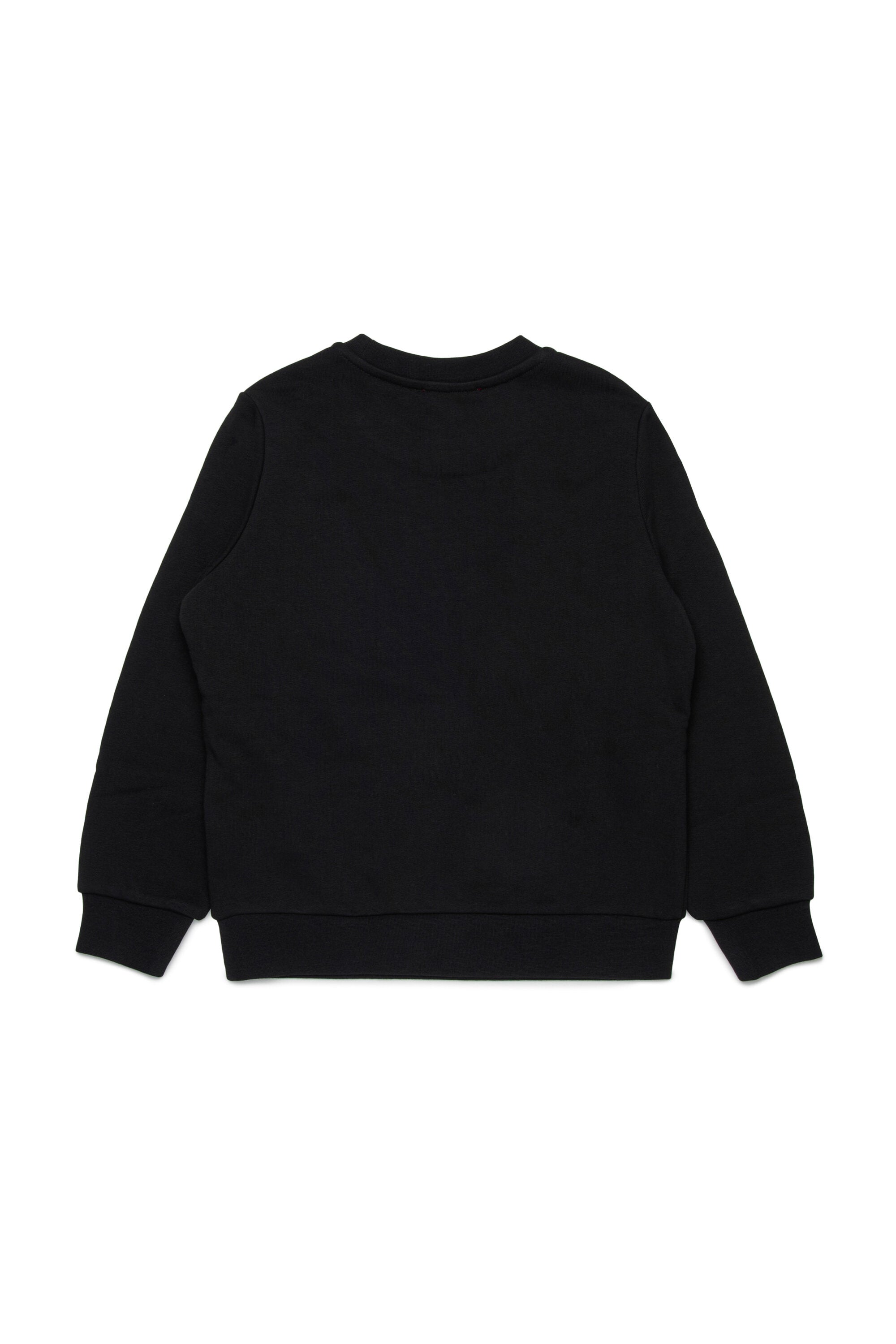 Crew-neck sweatshirt with embroidery Oval D