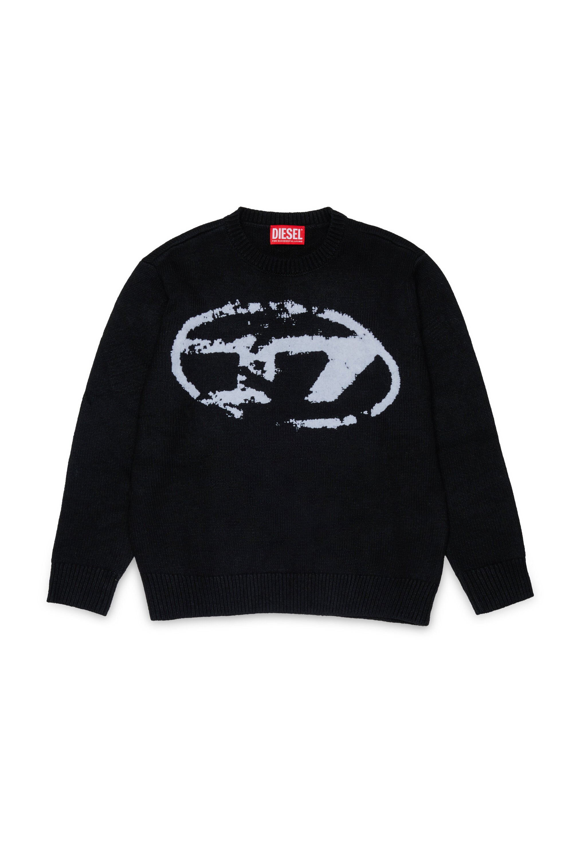 Wool and cashmere blend Sweater with logo
