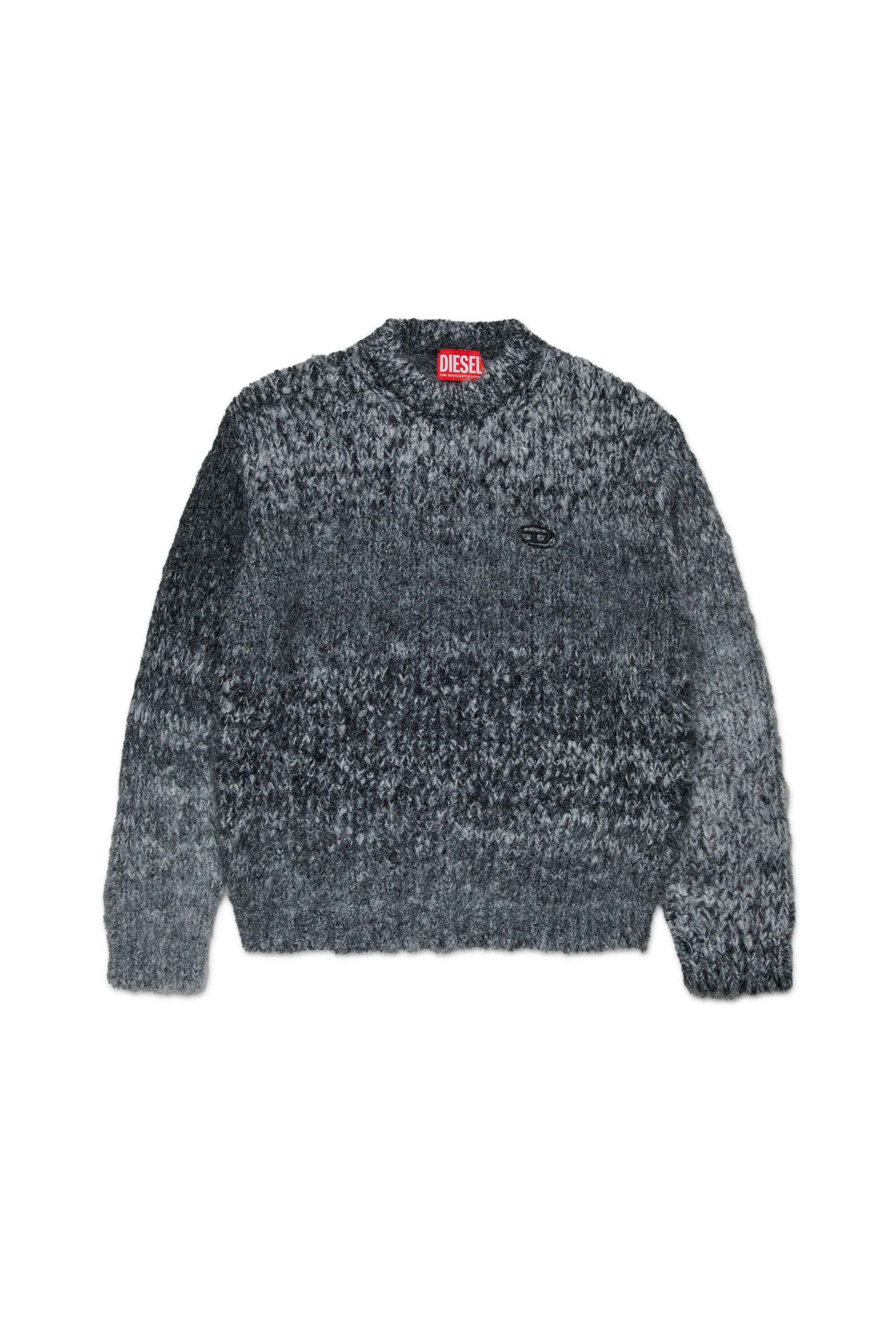 Wool and alpaca blend Sweater with degradé effect