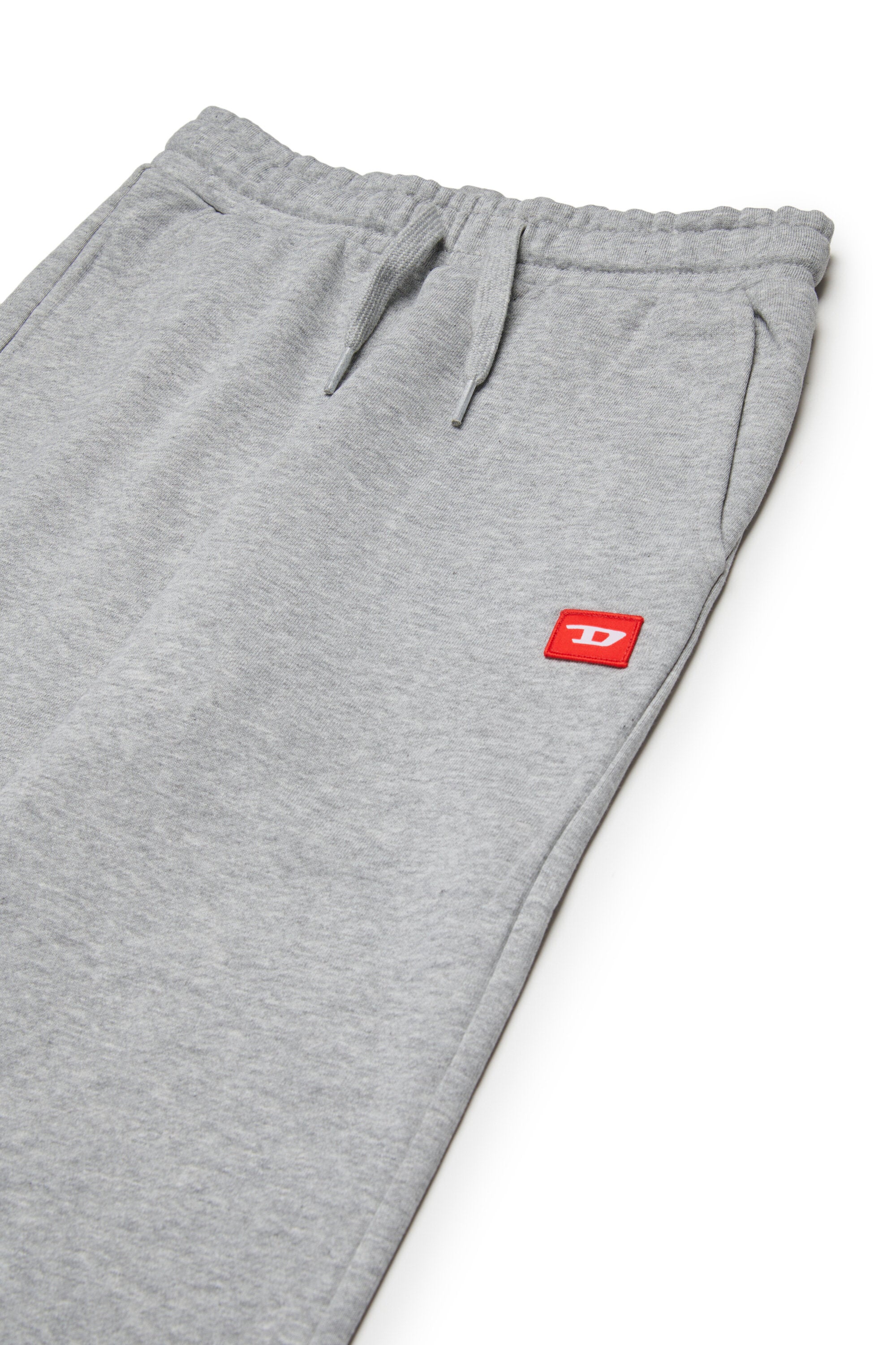 Jogger pants with red D patch
