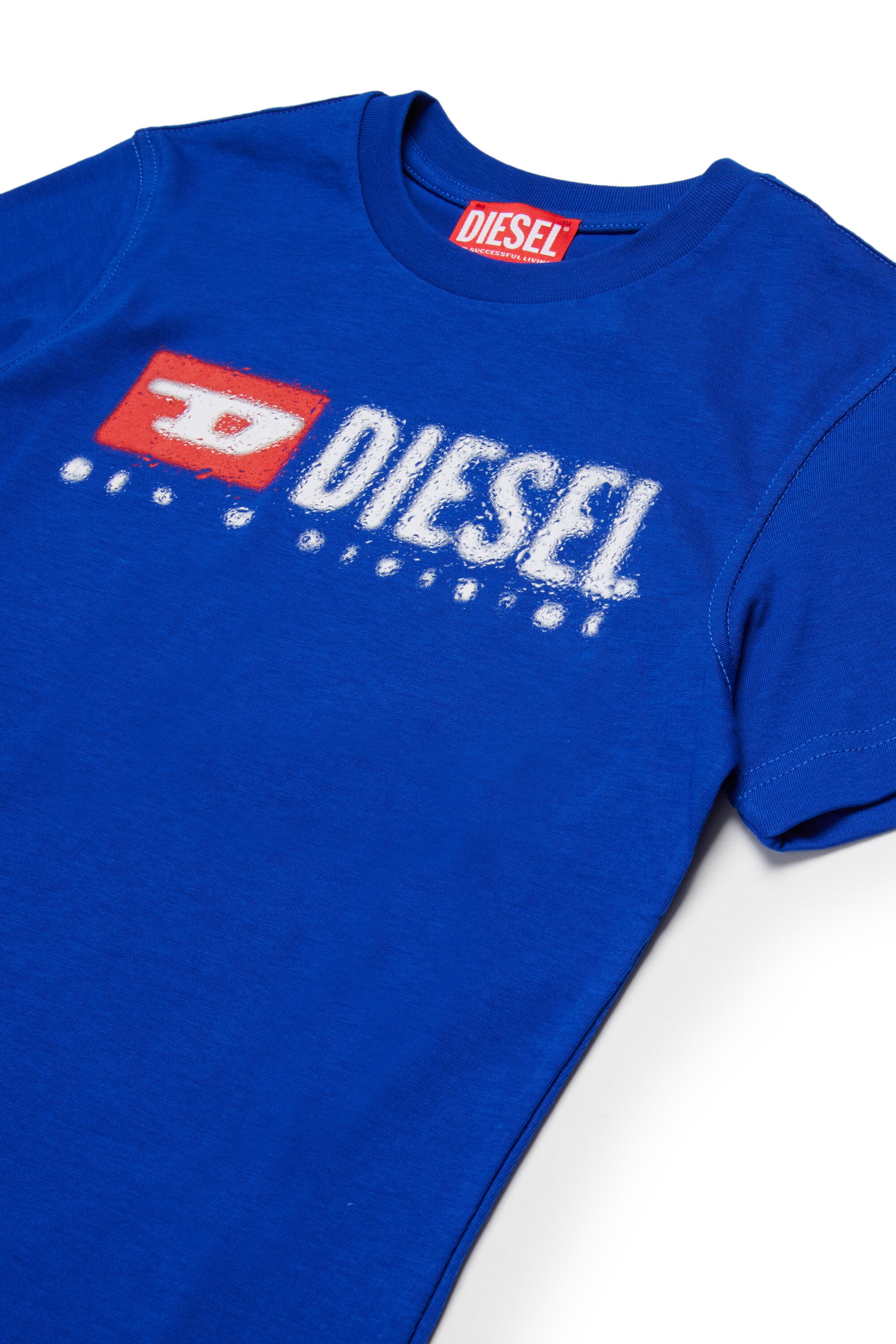 Diesel Denim Division logo jersey T-shirt