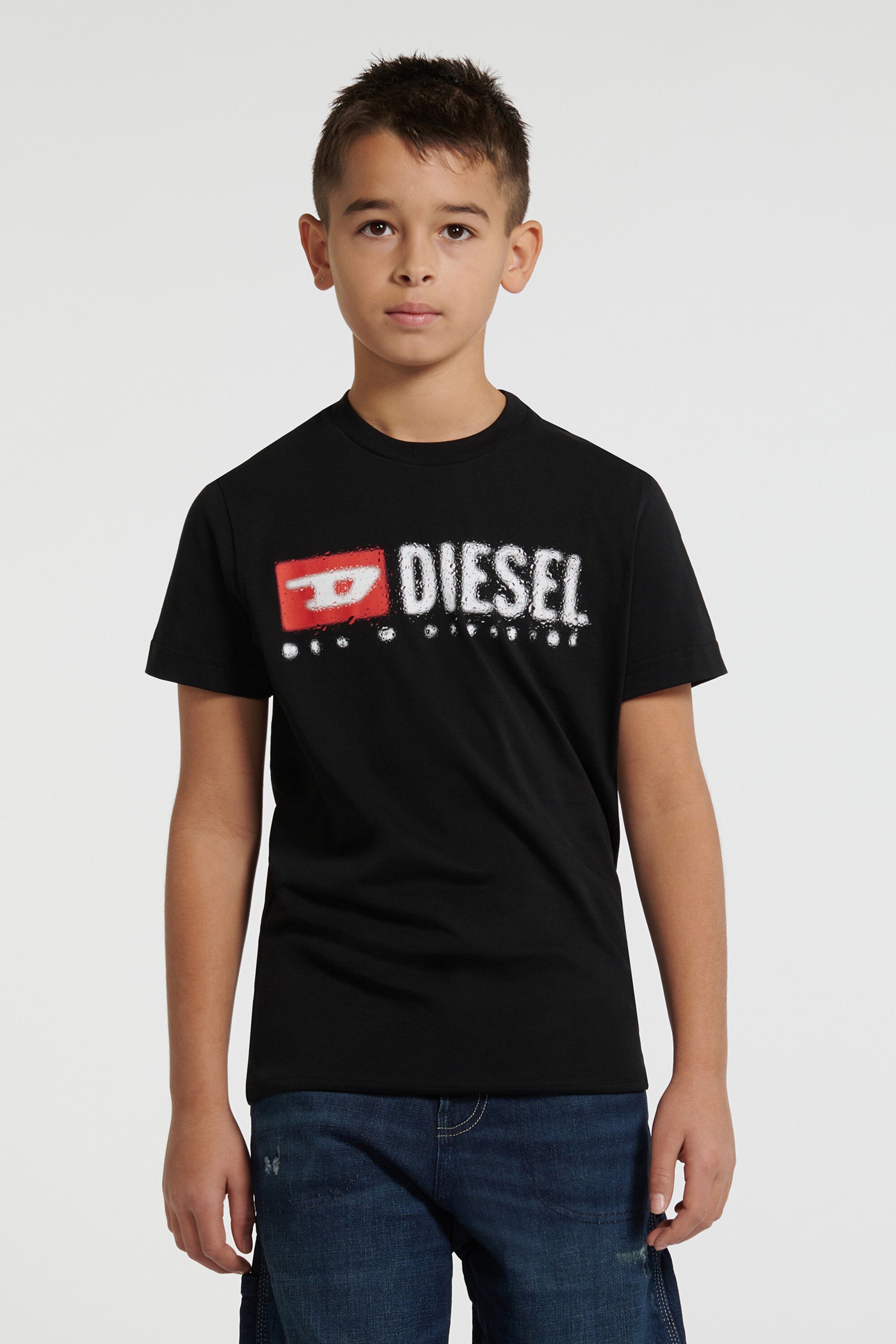 Diesel Denim Division logo jersey T-shirt