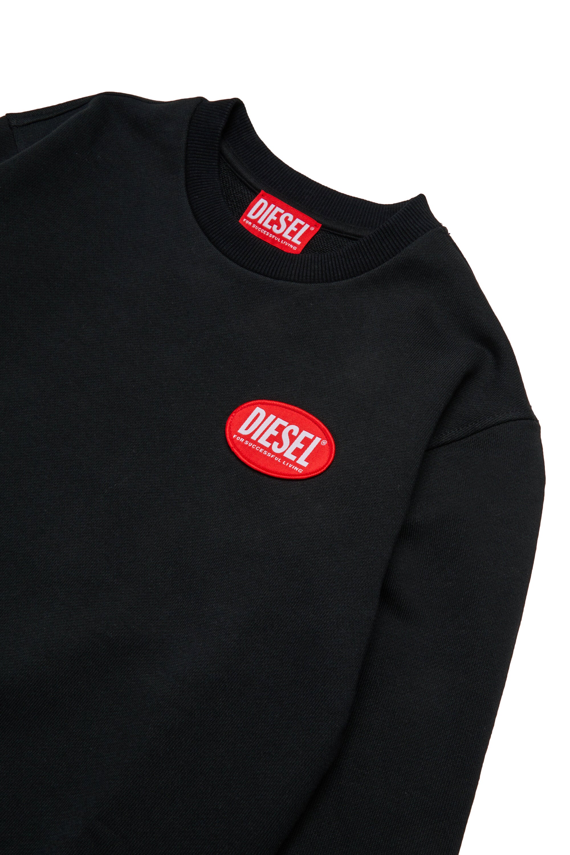 Diesel Oval Label crew-neck sweatshirt