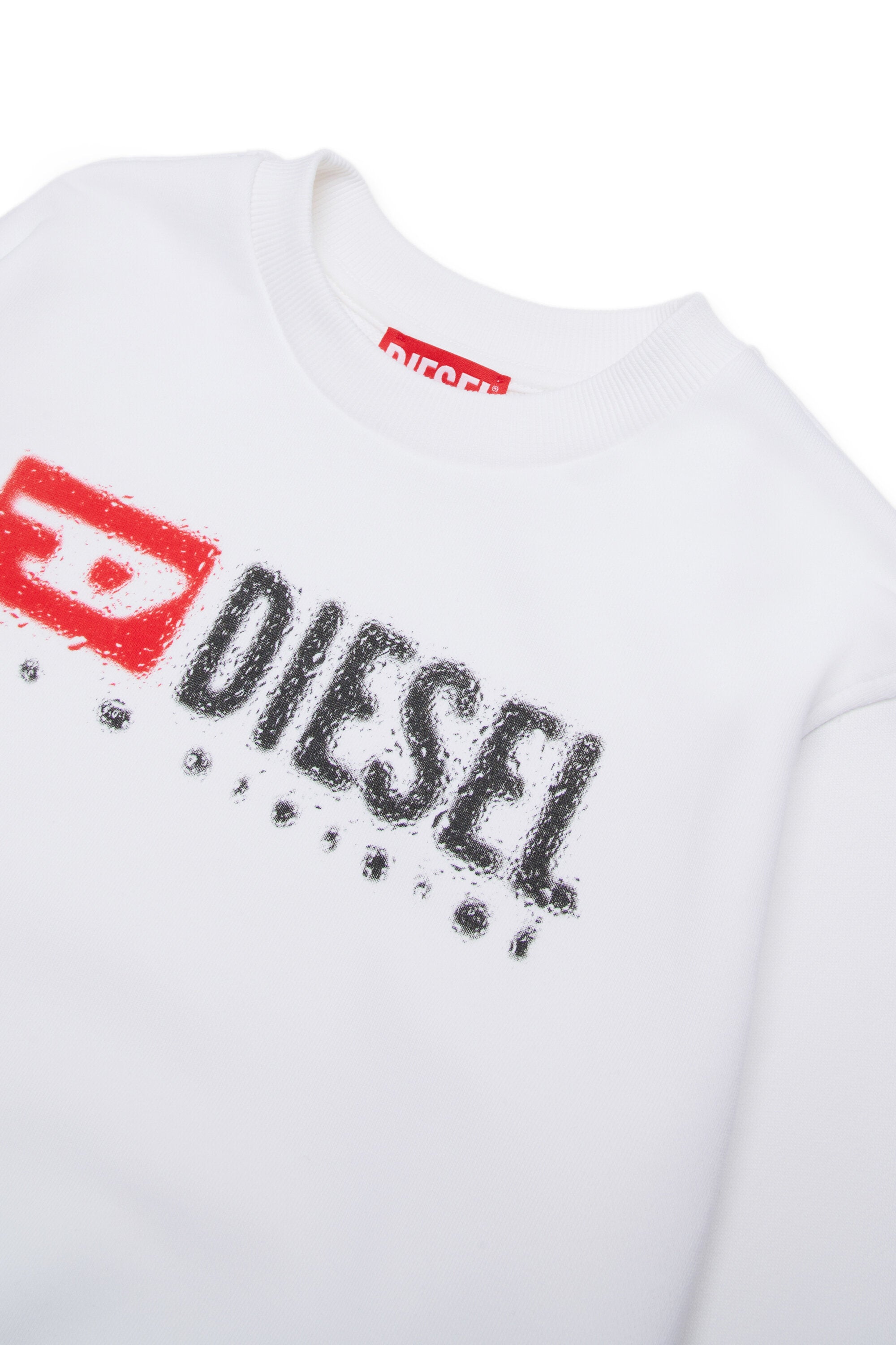 Diesel Denim Division logo crew-neck sweatshirt
