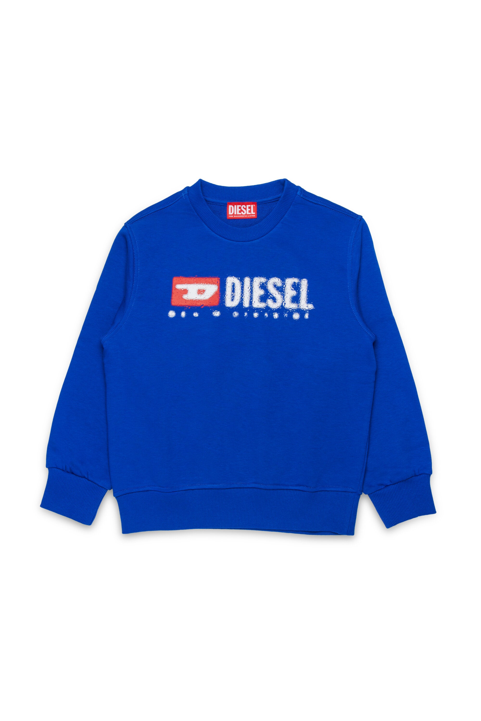 Diesel Denim Division logo crew-neck sweatshirt
