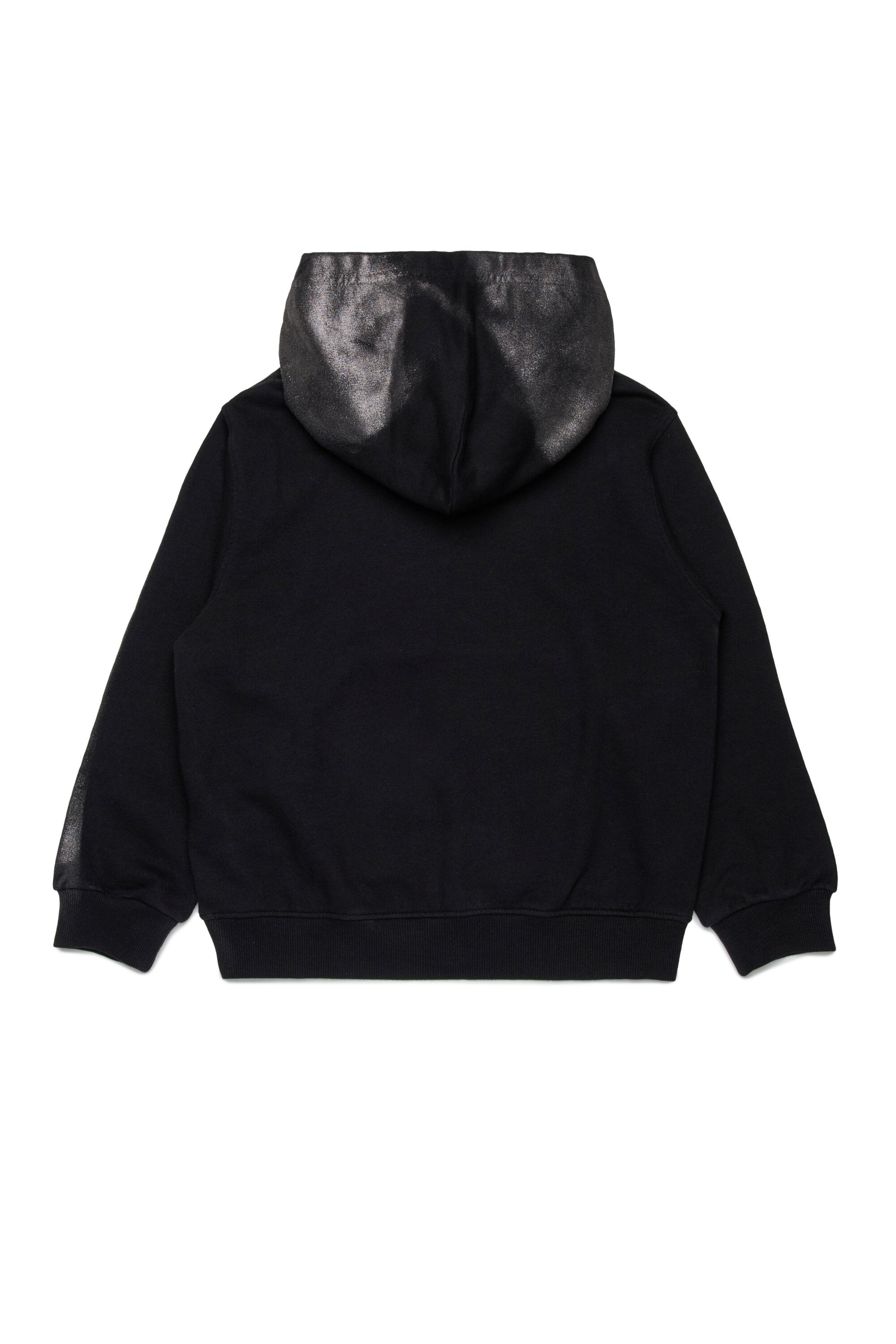Hooded sweatshirt with maxi logo