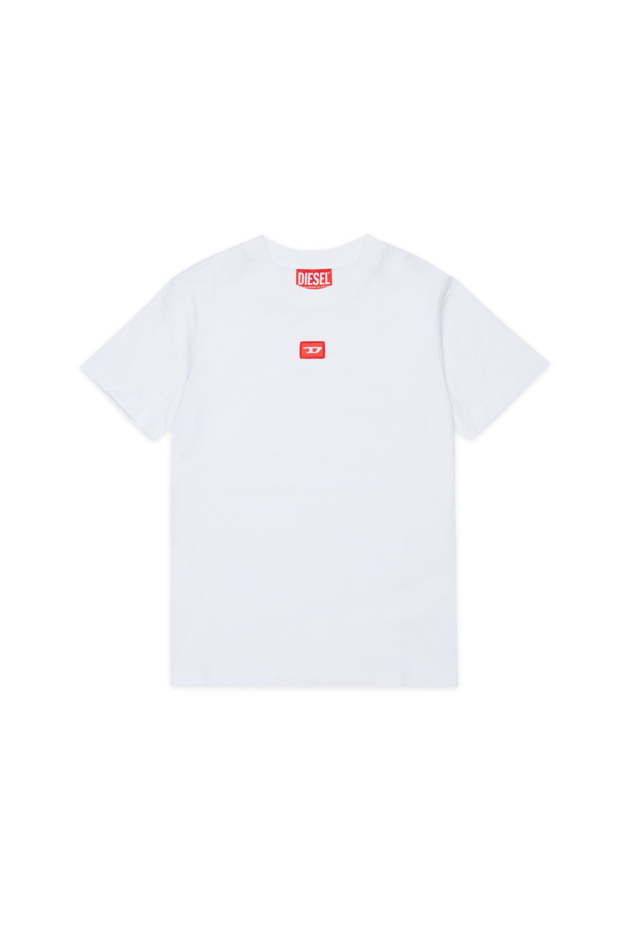 Jersey T-shirt with red D patch