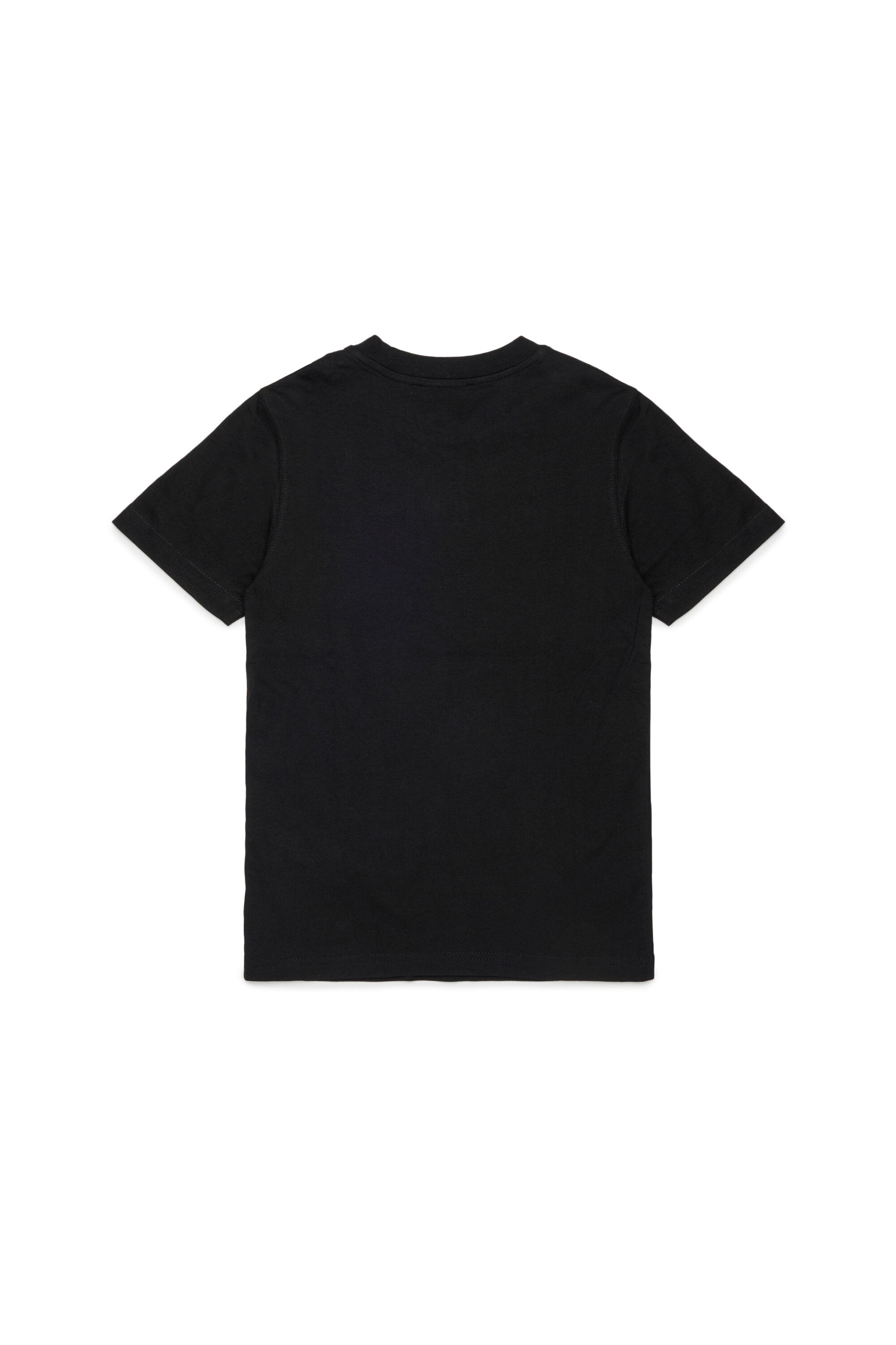 Jersey T-shirt with red D patch
