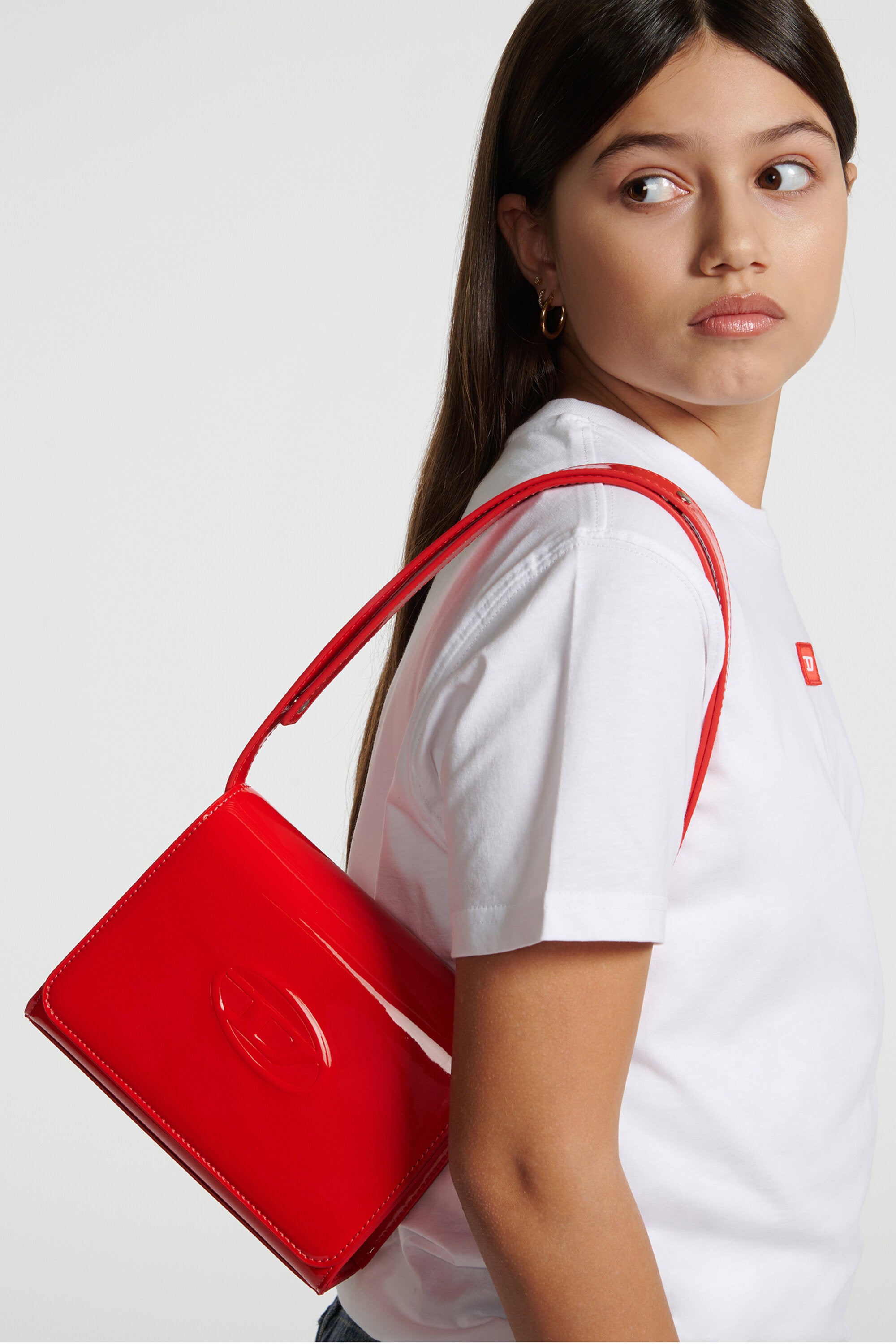 WROSE bag patent leather effect