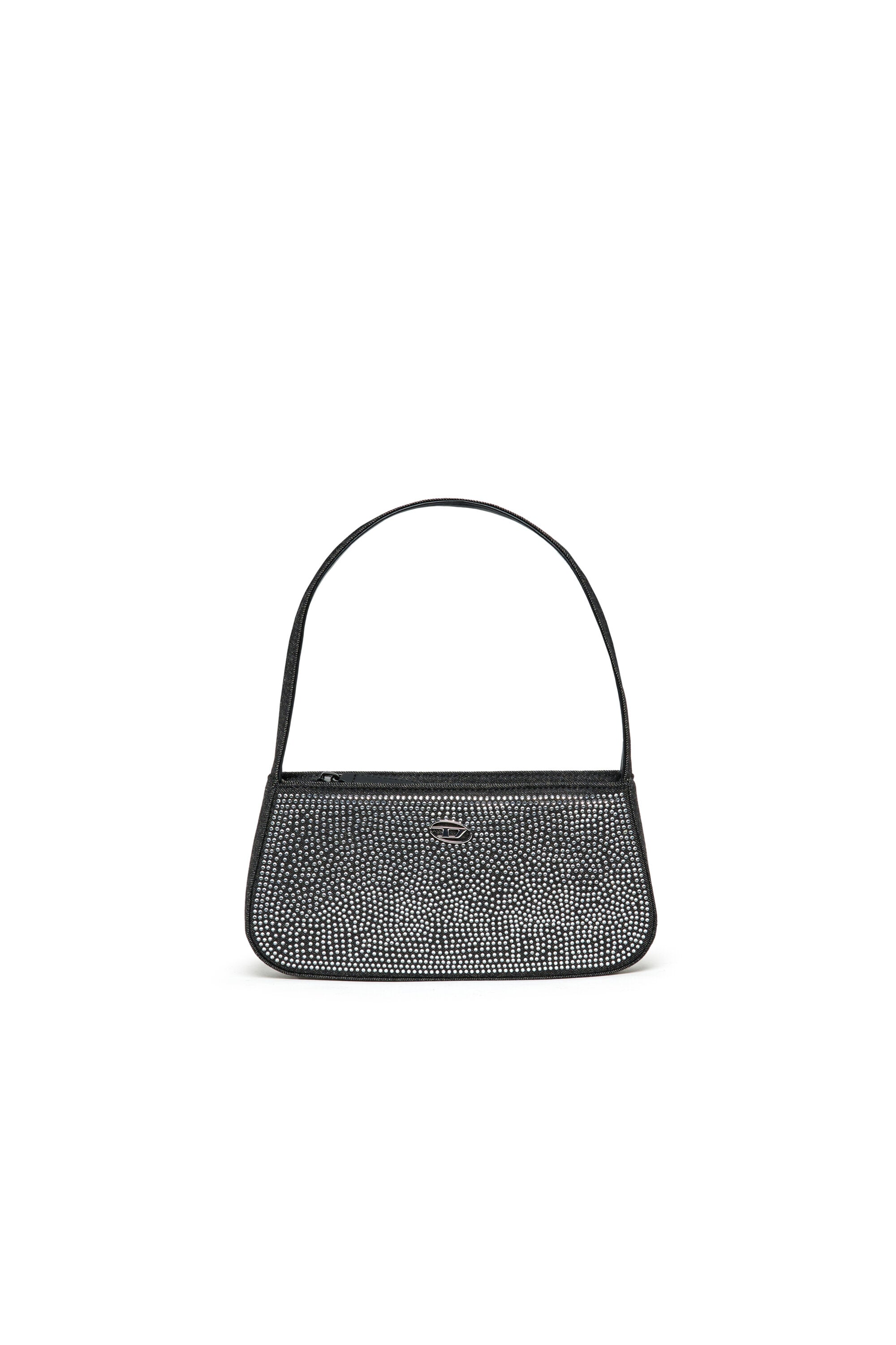 WJULIE bag in denim with rhinestones