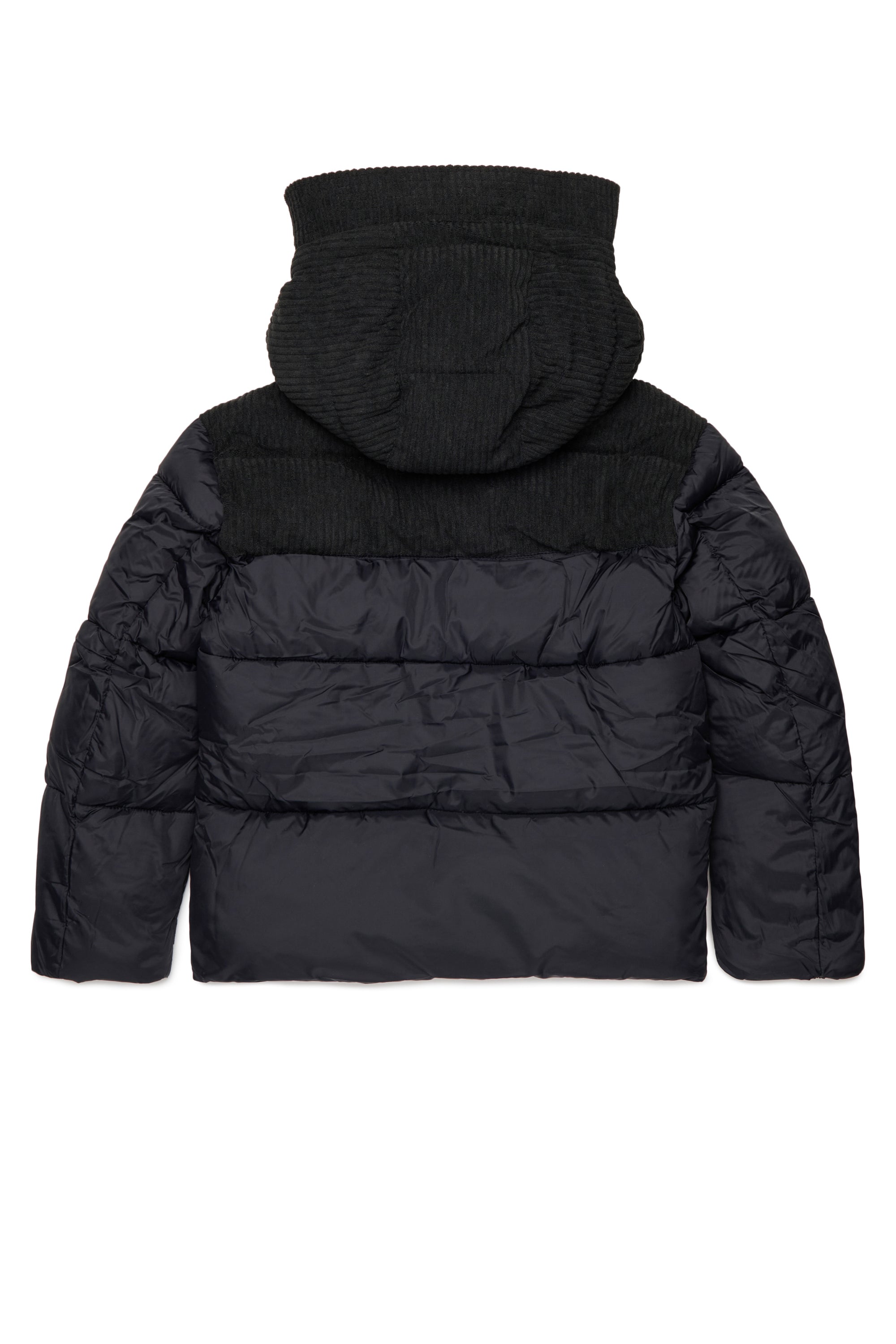 Padded jacket with logo