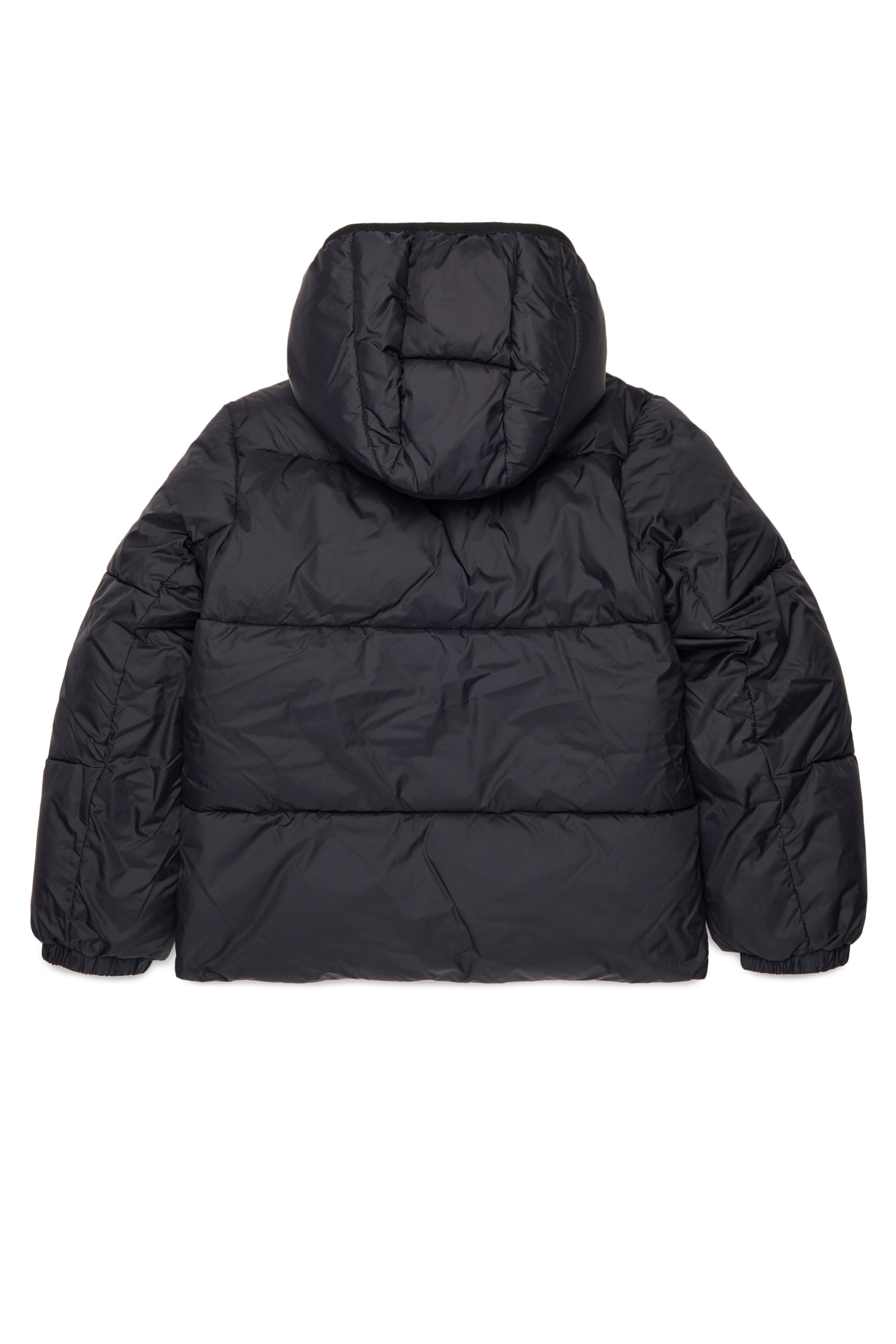 Padded jacket with logo