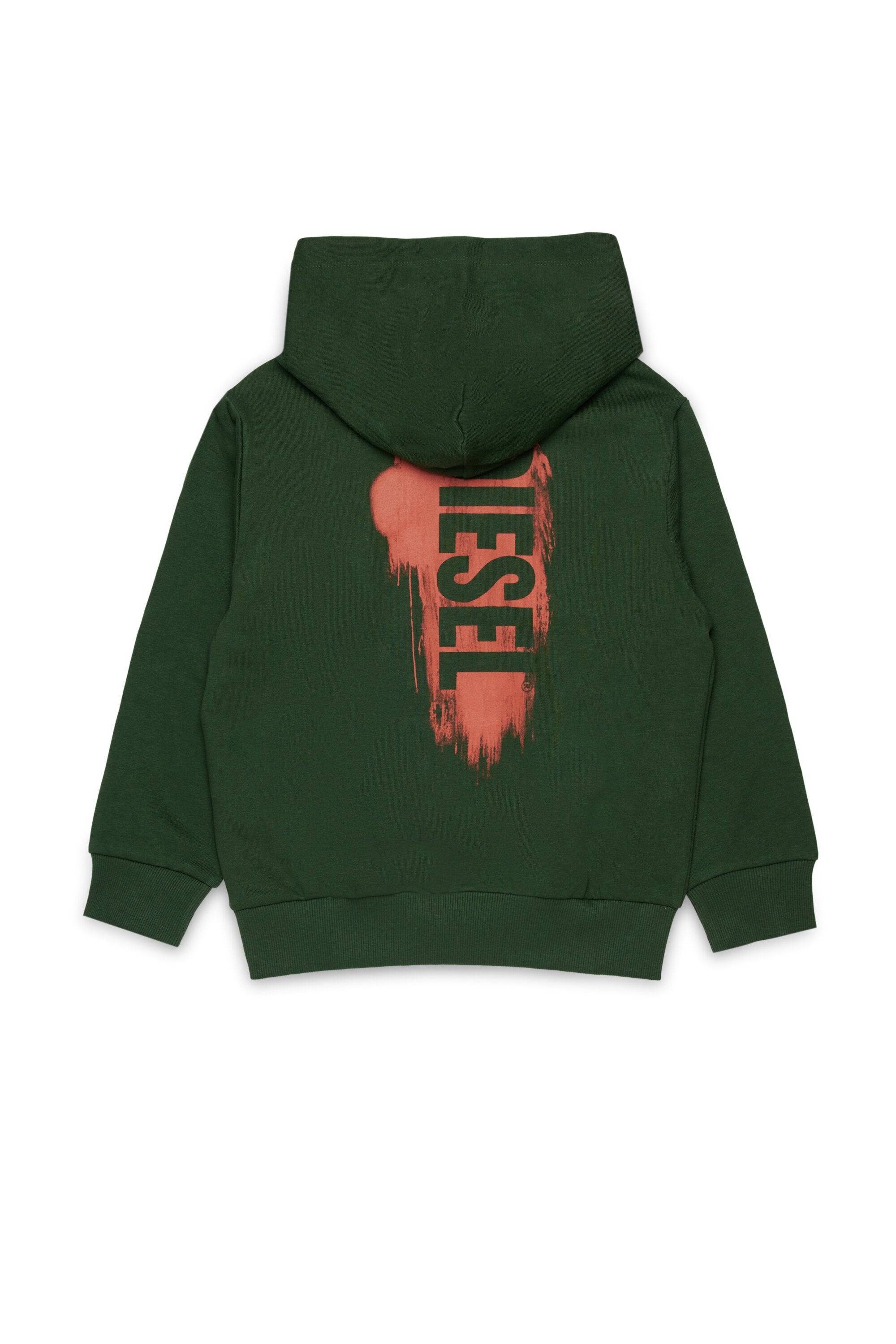 Hooded sweatshirt with Diesel logo