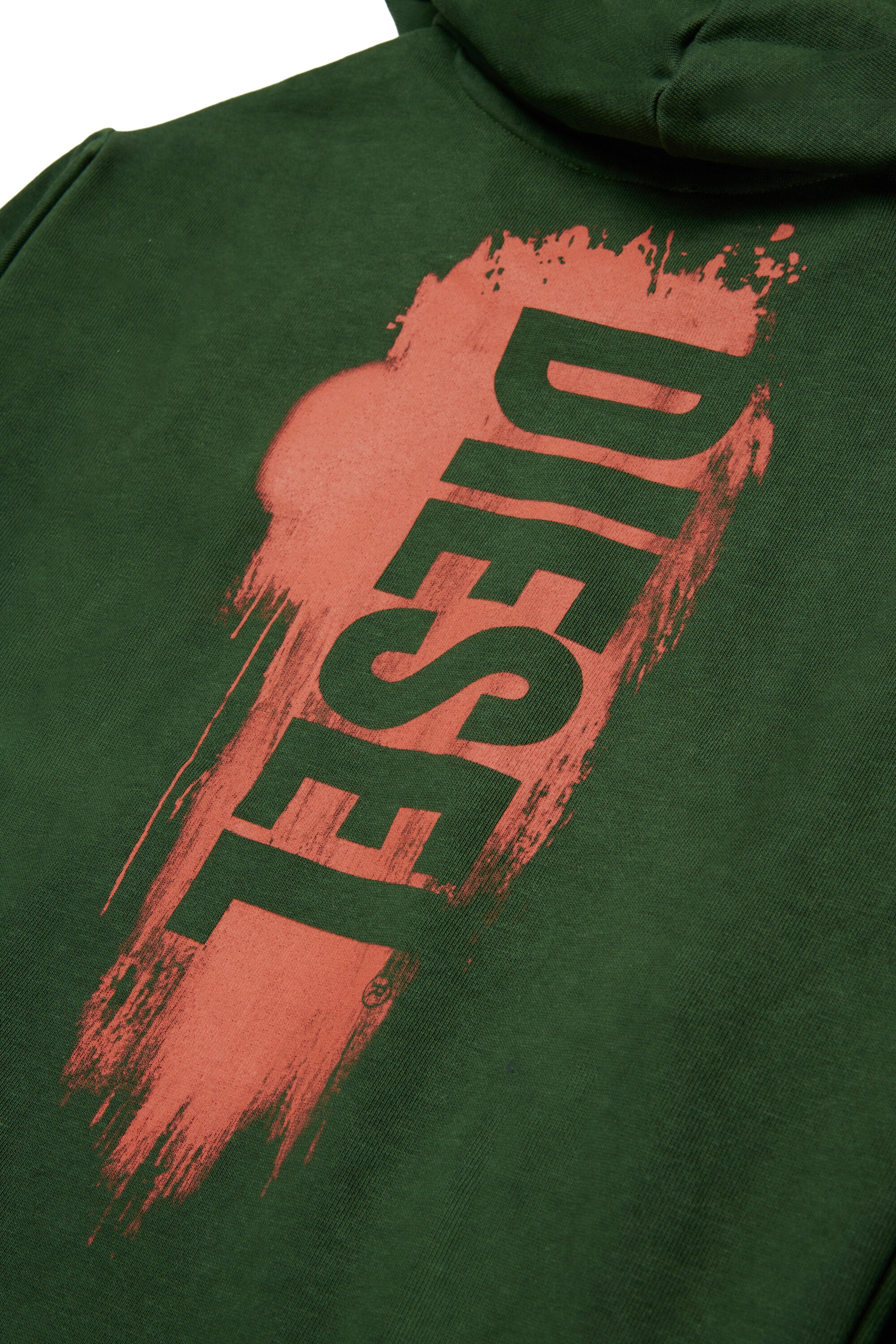 Hooded sweatshirt with Diesel logo