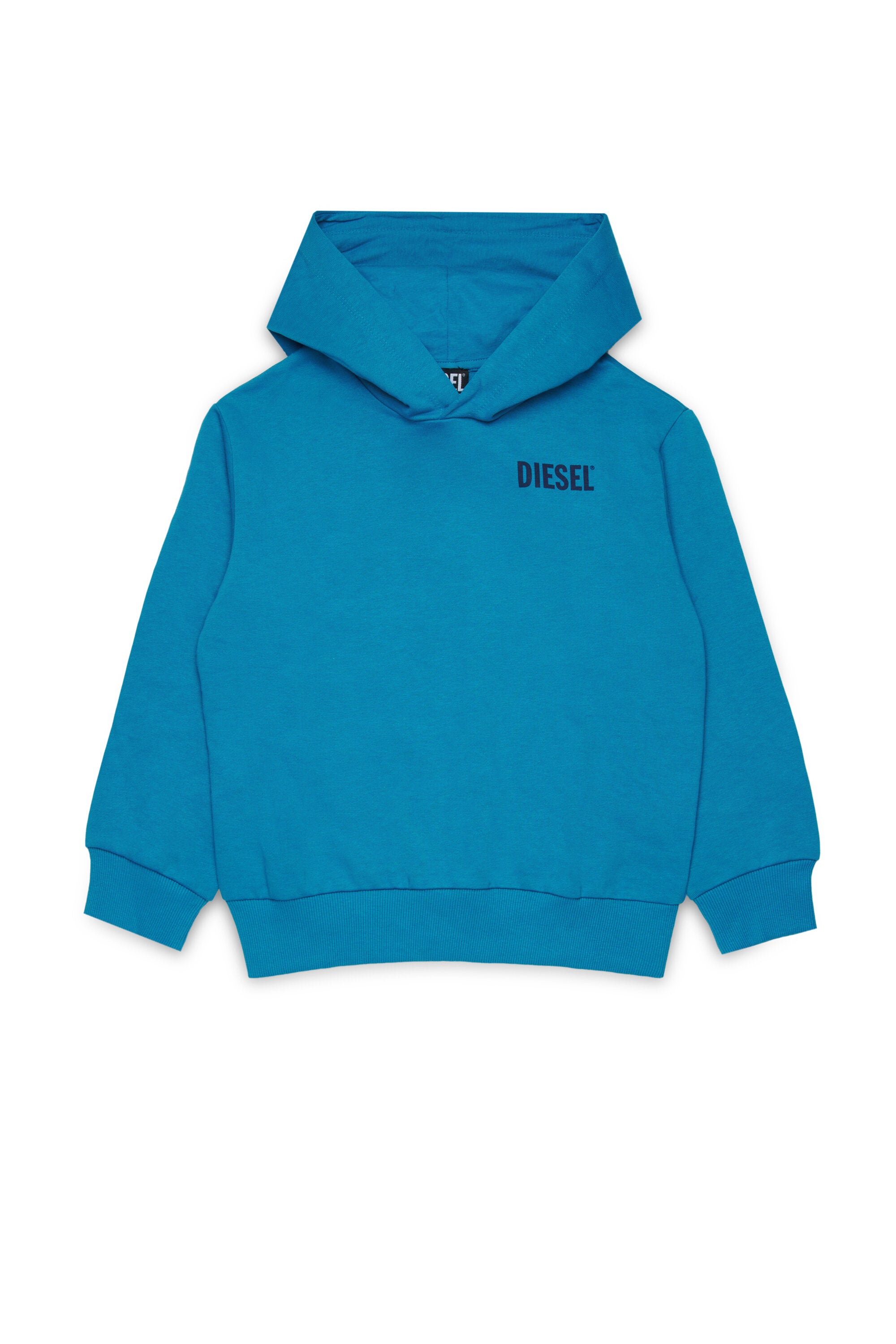 Hooded sweatshirt with Diesel logo