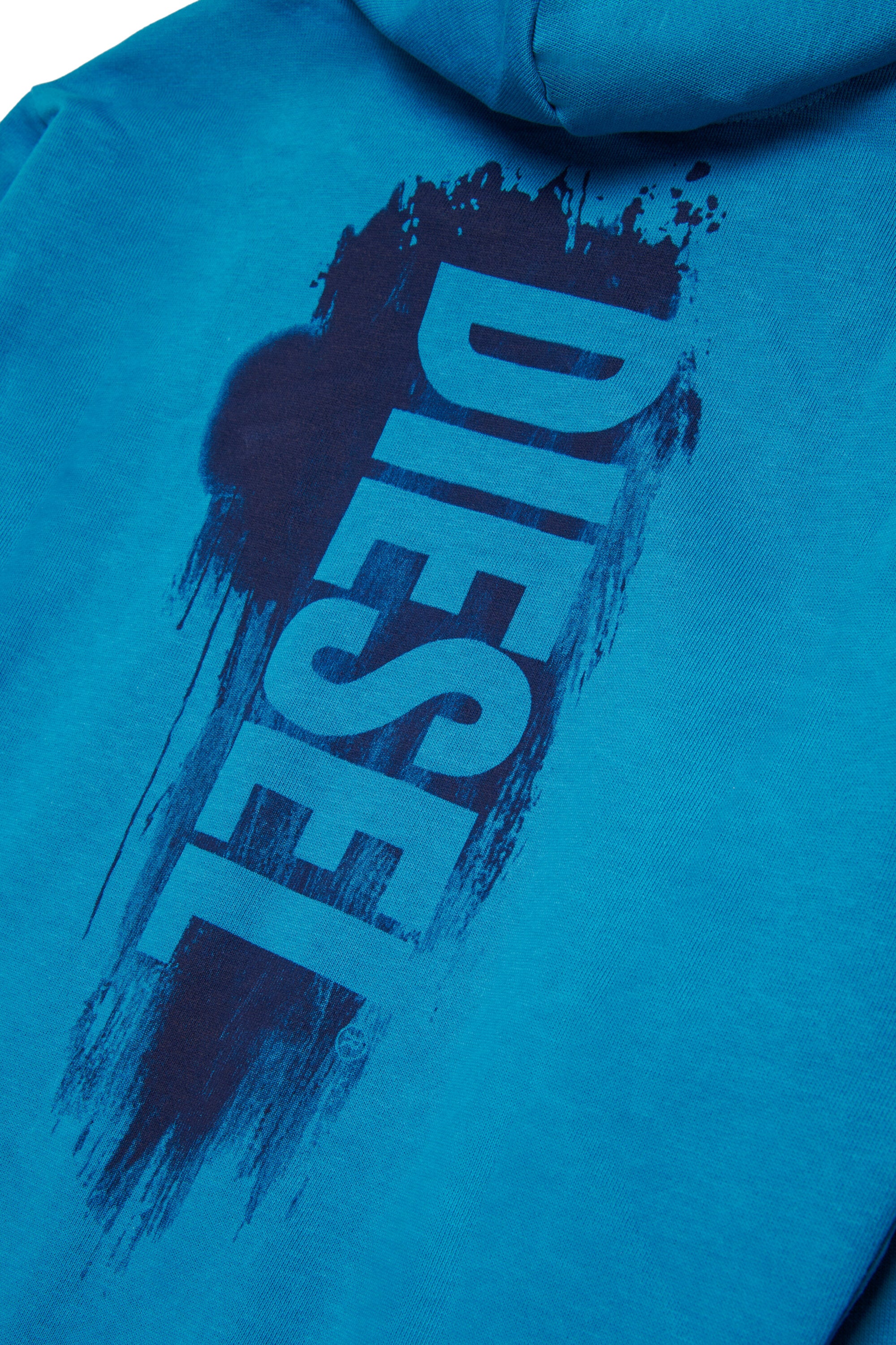 Hooded sweatshirt with Diesel logo