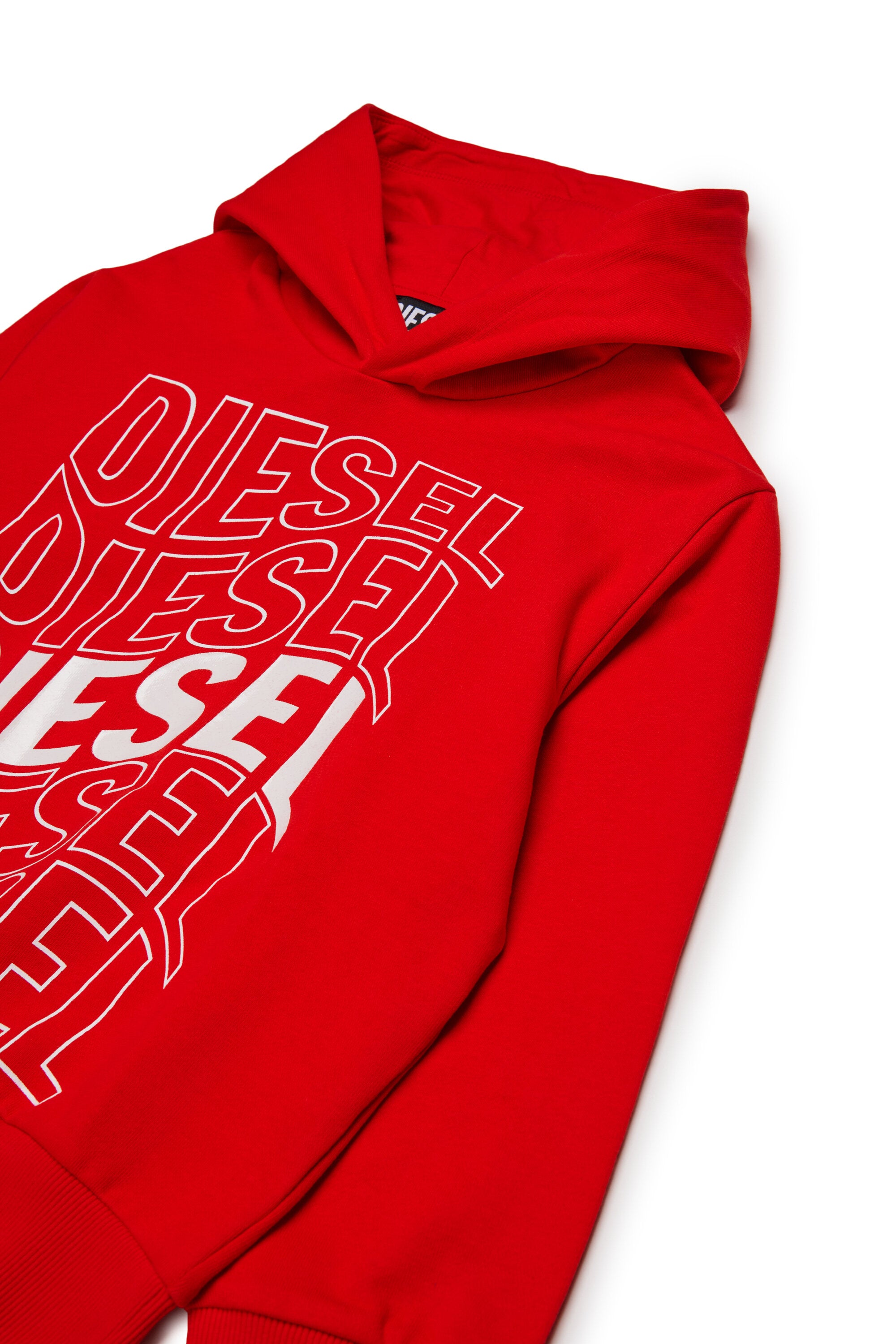 Sweatshirt with overlapping Diesel logo