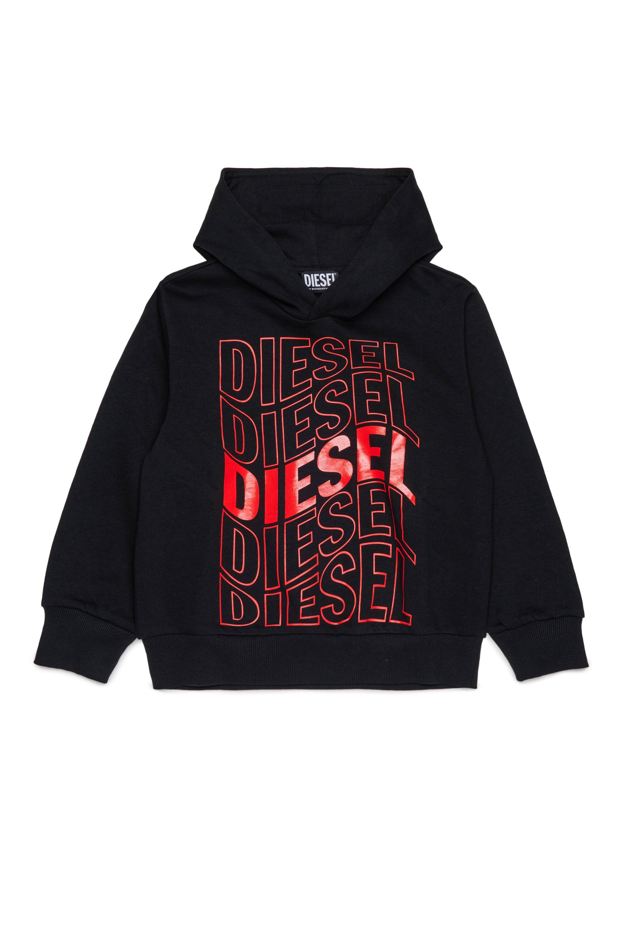 Sweatshirt with overlapping Diesel logo