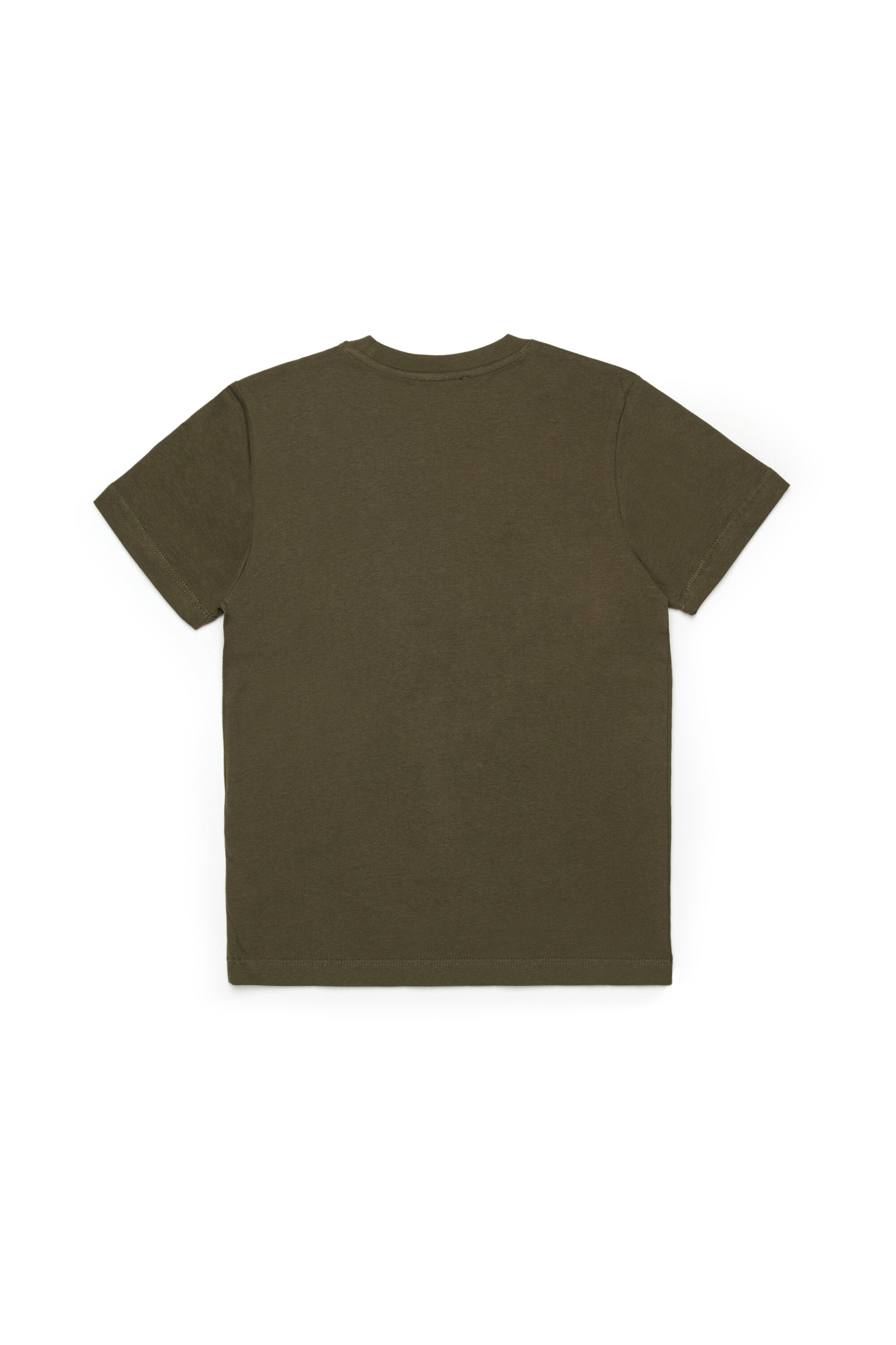 T-shirt with multicolored logo