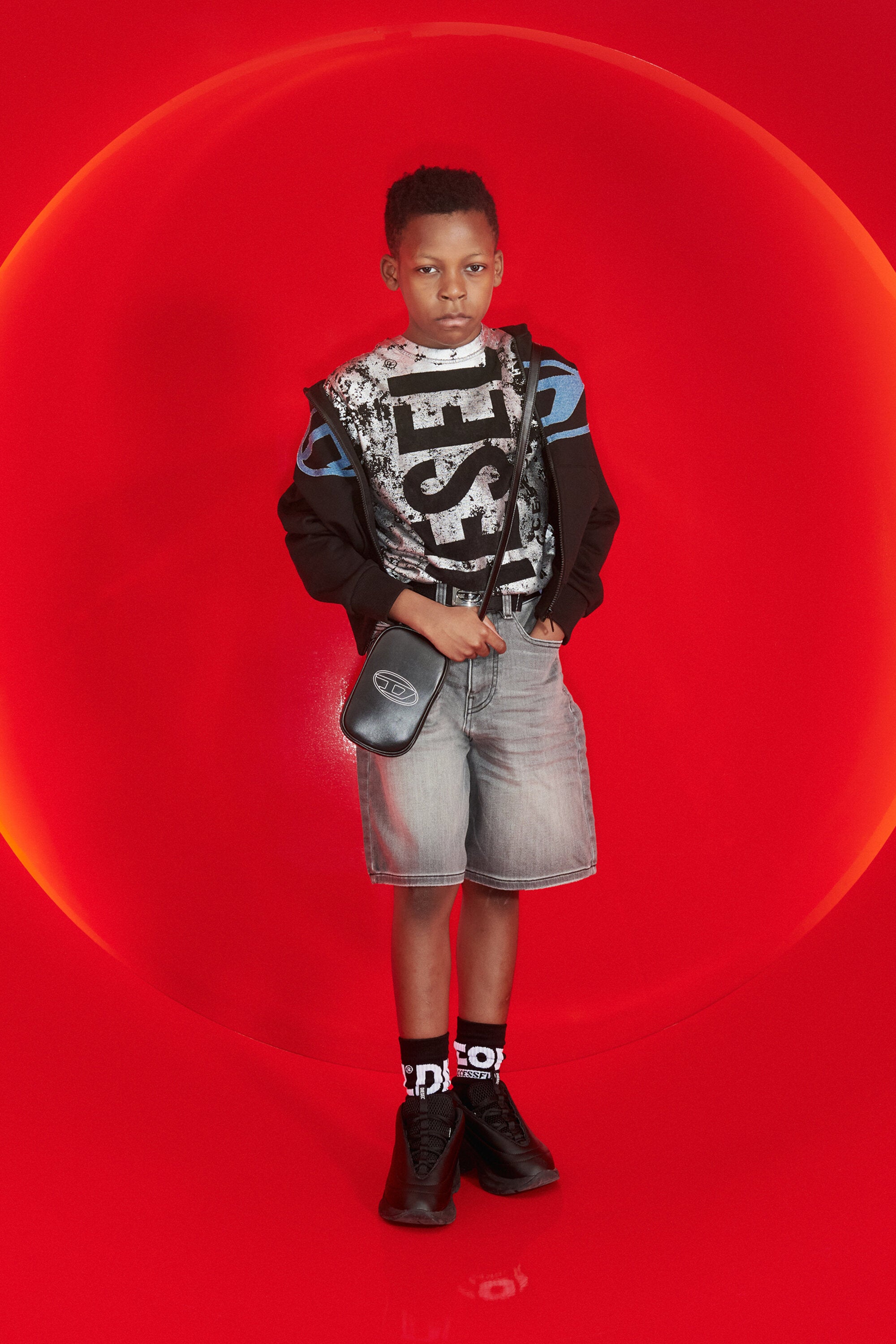 T-shirt with front logo