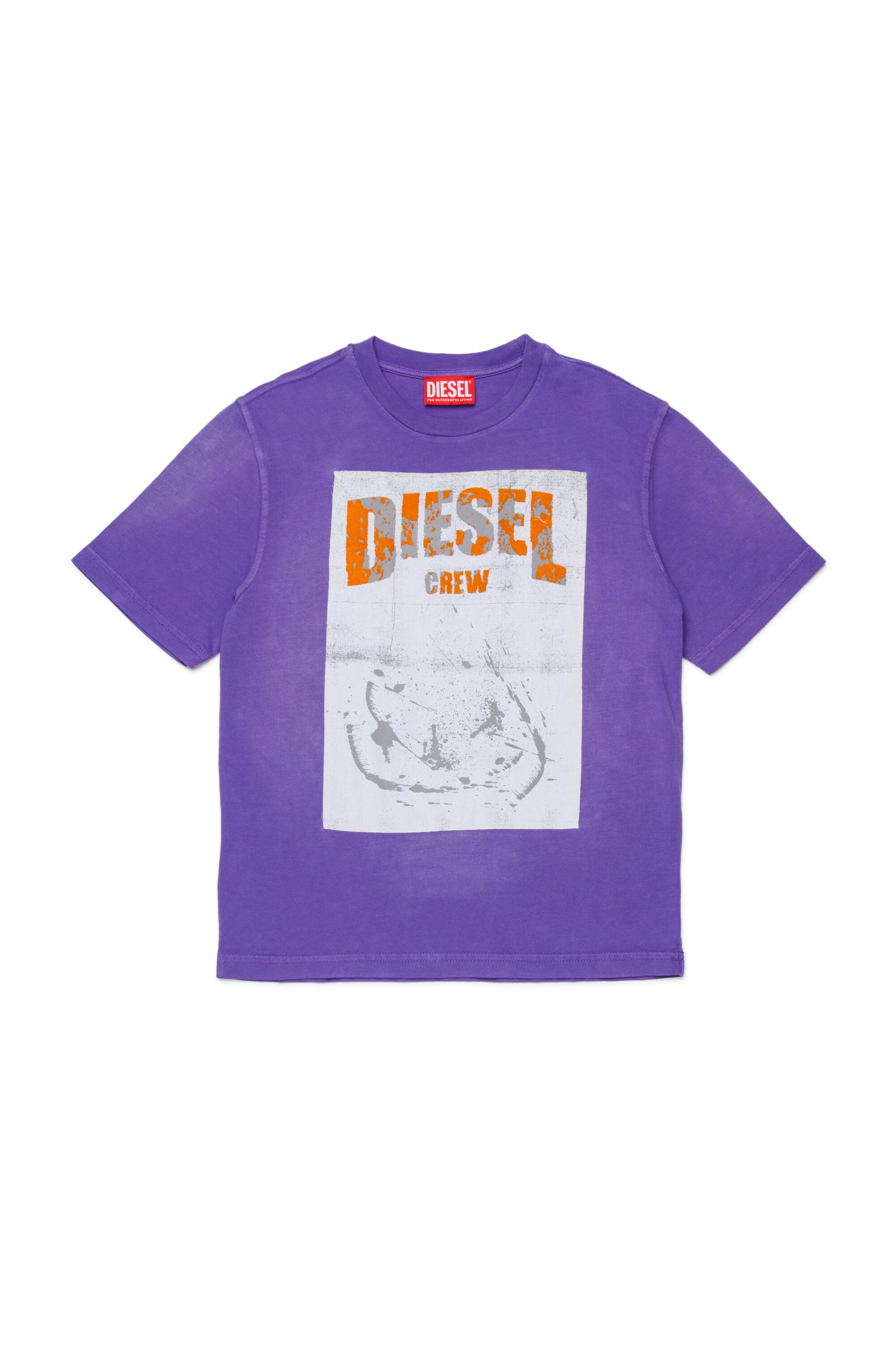 T-shirt with printed logo
