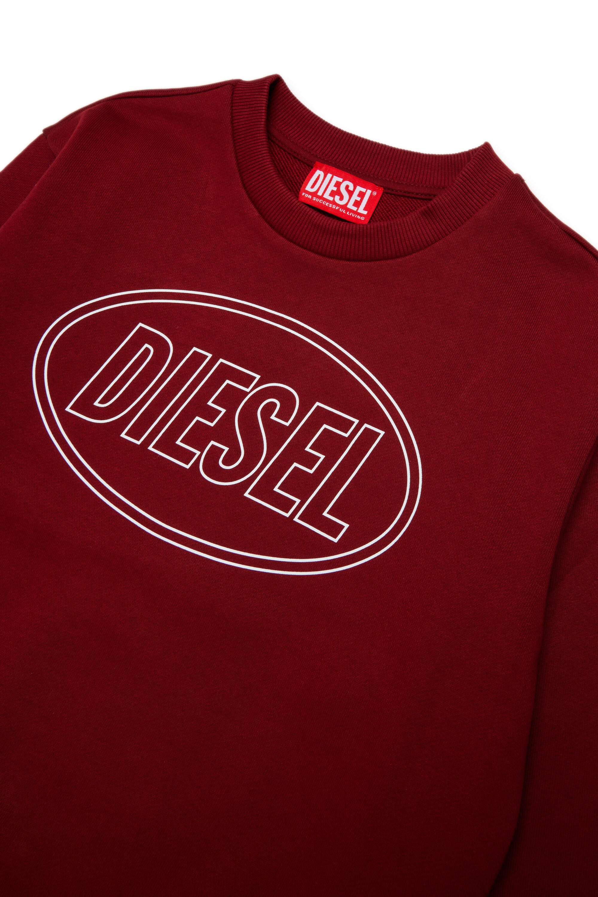 Crew neck sweatshirt with logo