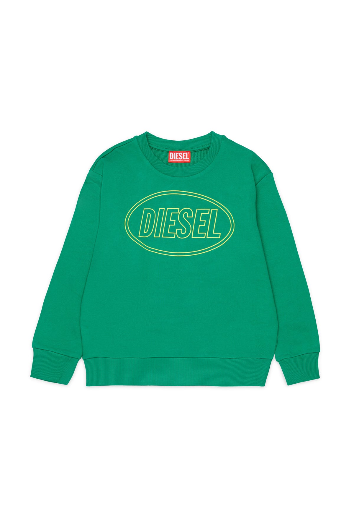 Crew neck sweatshirt with logo