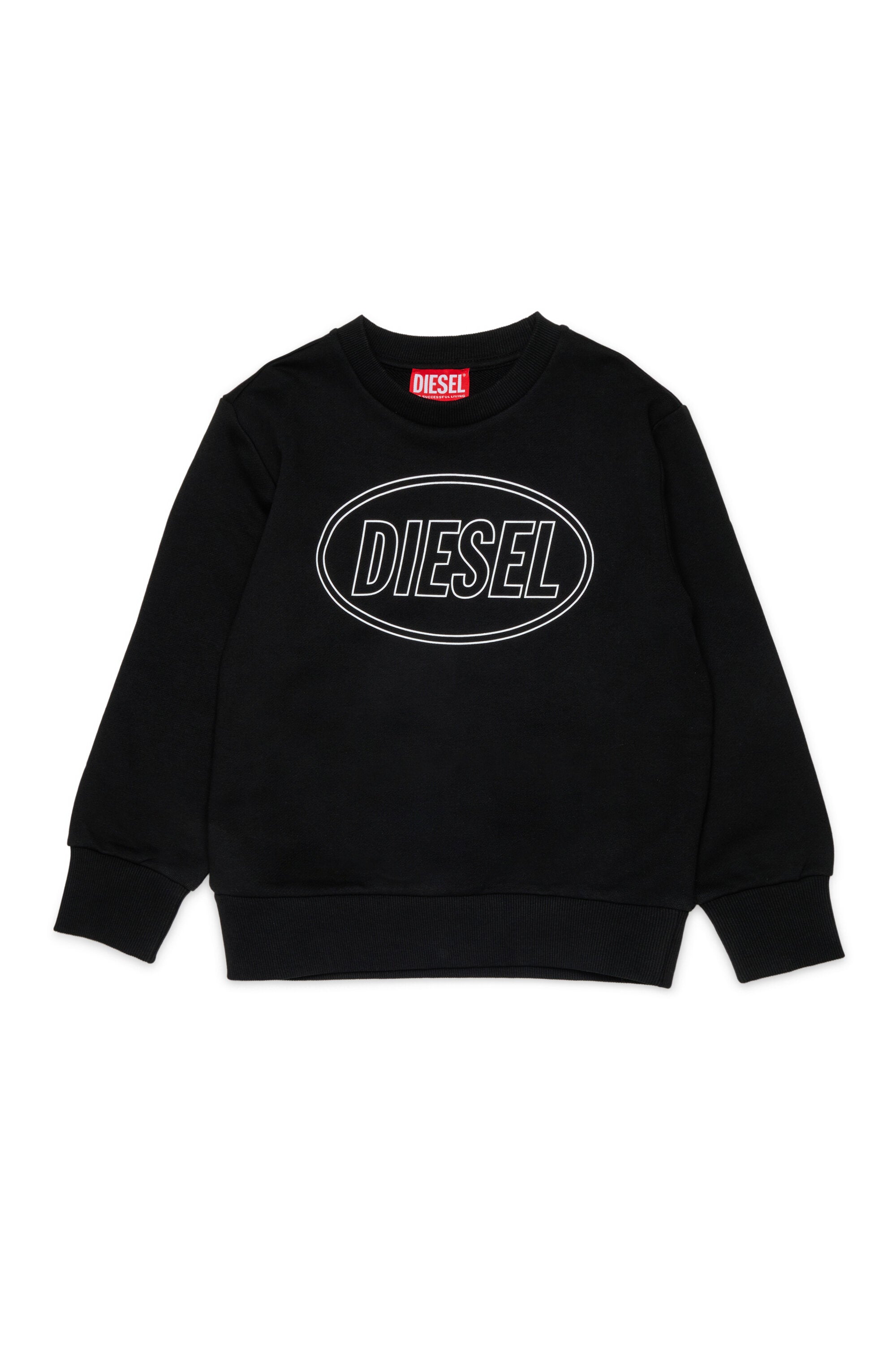 Crew neck sweatshirt with logo