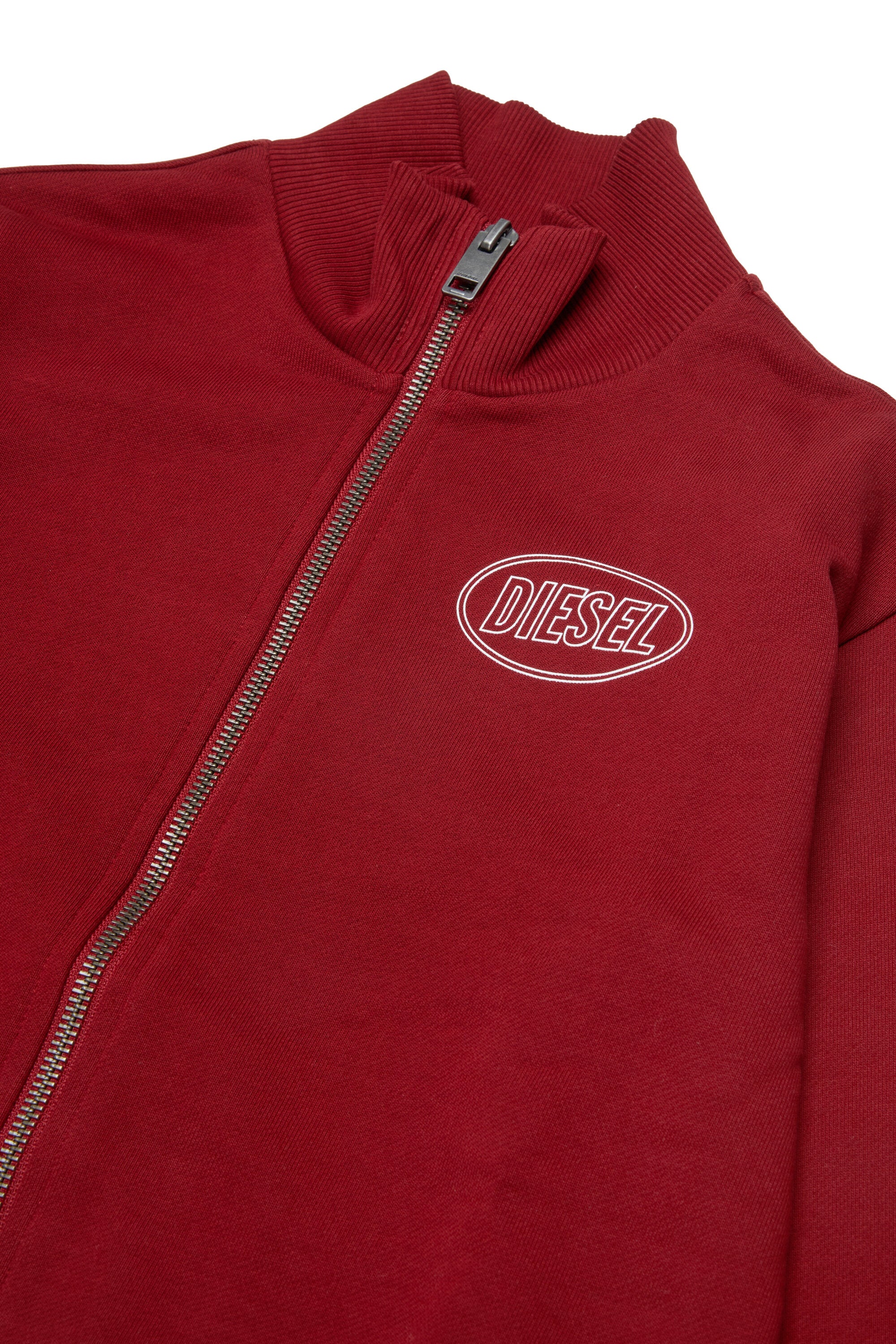 Full-zip sweatshirt with logo